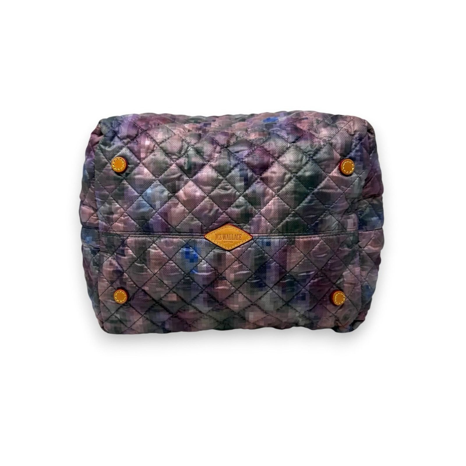 MZ Wallace MZ Wallace Oxford Metro Tote Bag Pixel Print Medium Purple Size ONE SIZE - 5 Thumbnail