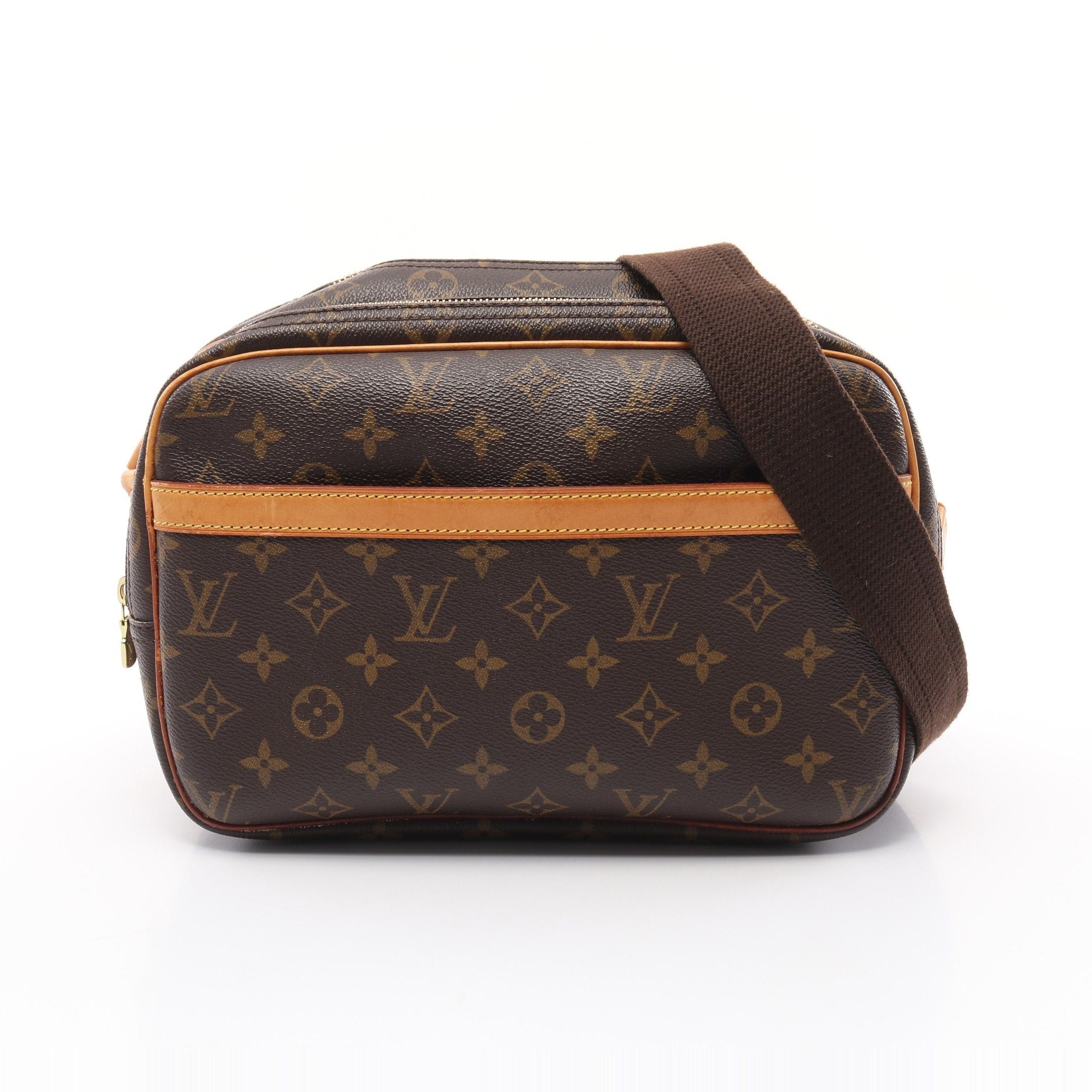 Louis Vuitton Louis Vuitton Reporter Pm Monogram Shoulder Bag Leather Brown Size ONE SIZE - 1 Thumbnail