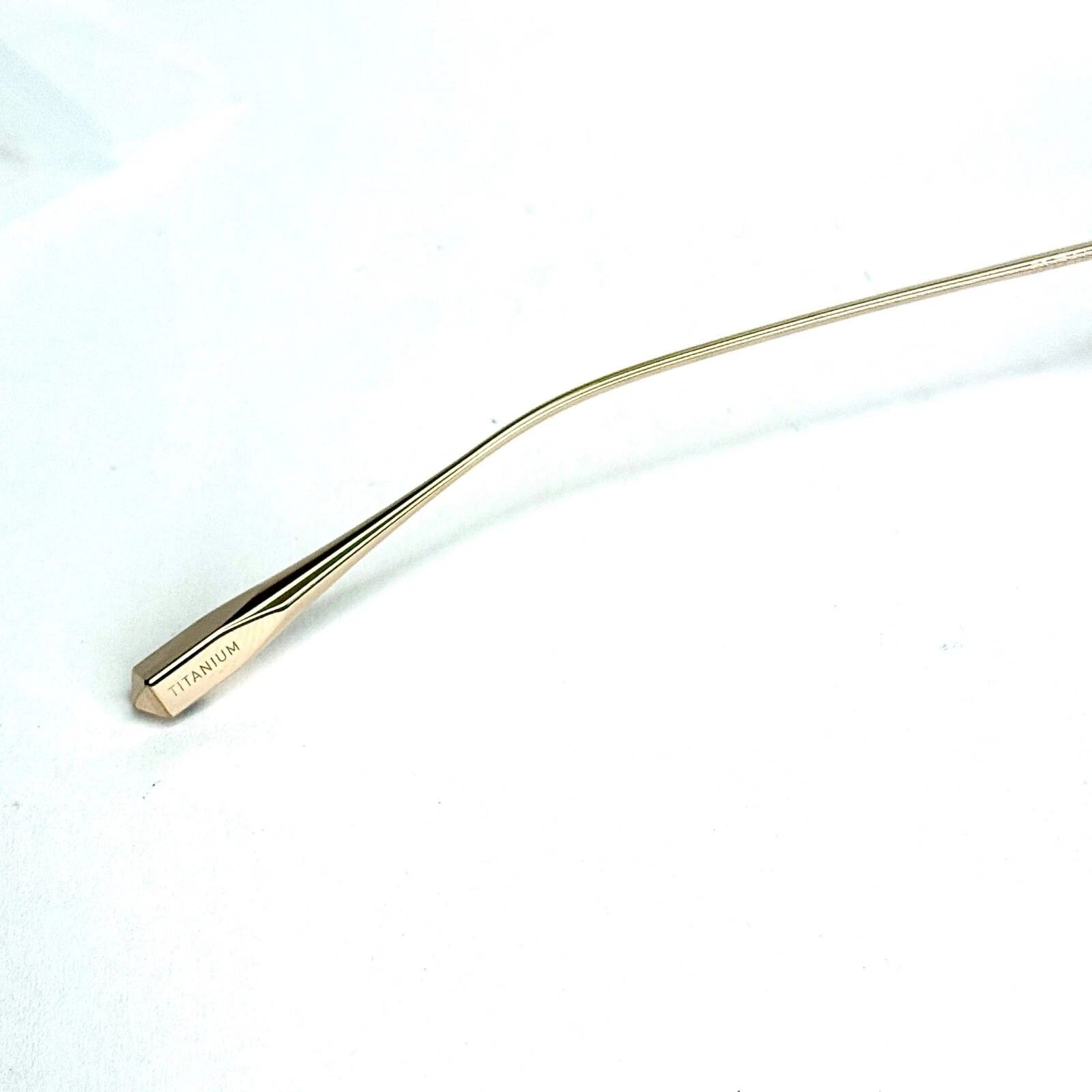 Valentino VALENTINO V LIGHT VLS116 Gold Titanium VLS 116C Sunglass Size ONE SIZE - 4 Thumbnail