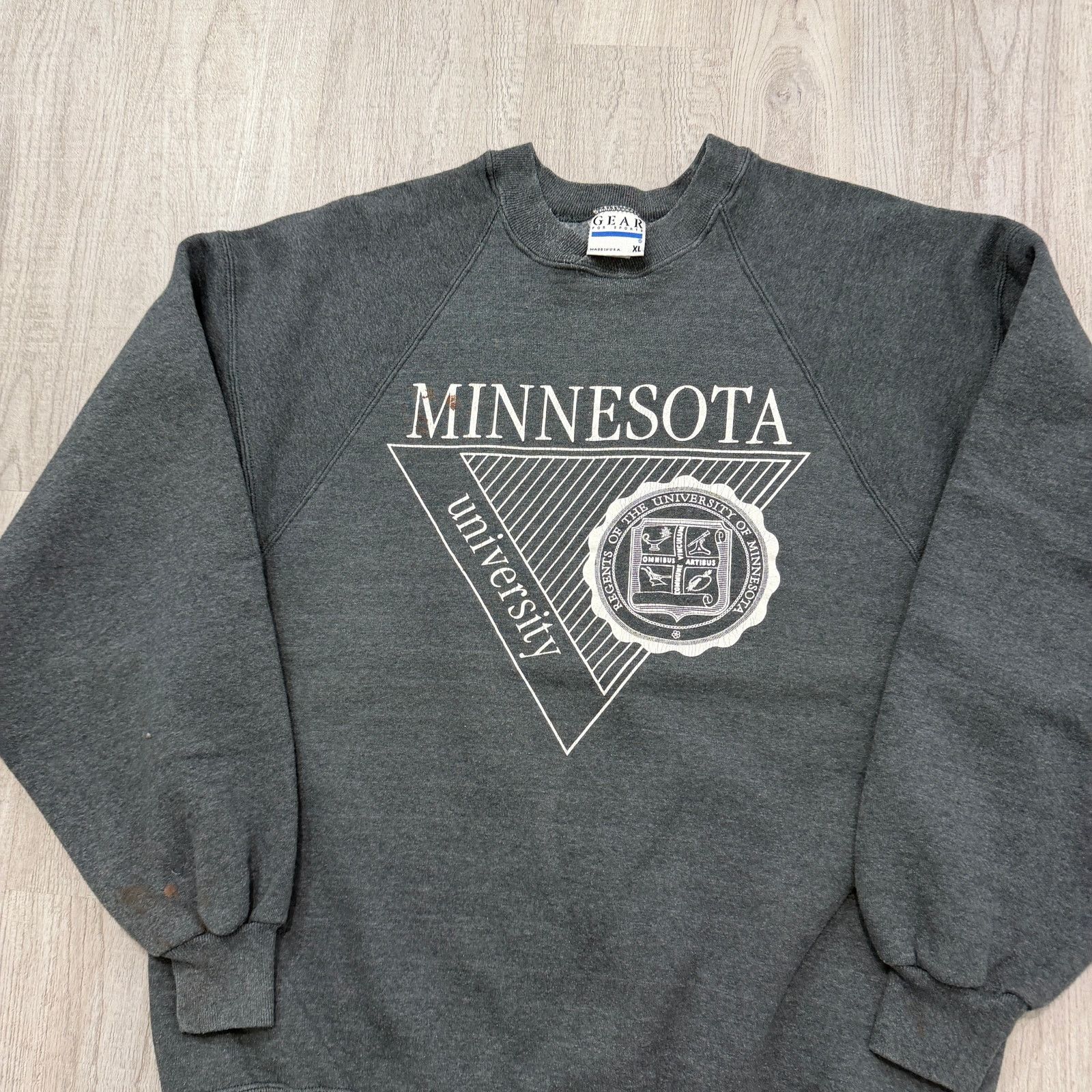 Vintage Vintage University of Minnesota Sweatshirt Men's XL 90s Size US XL / EU 56 / 4 - 2 Thumbnail