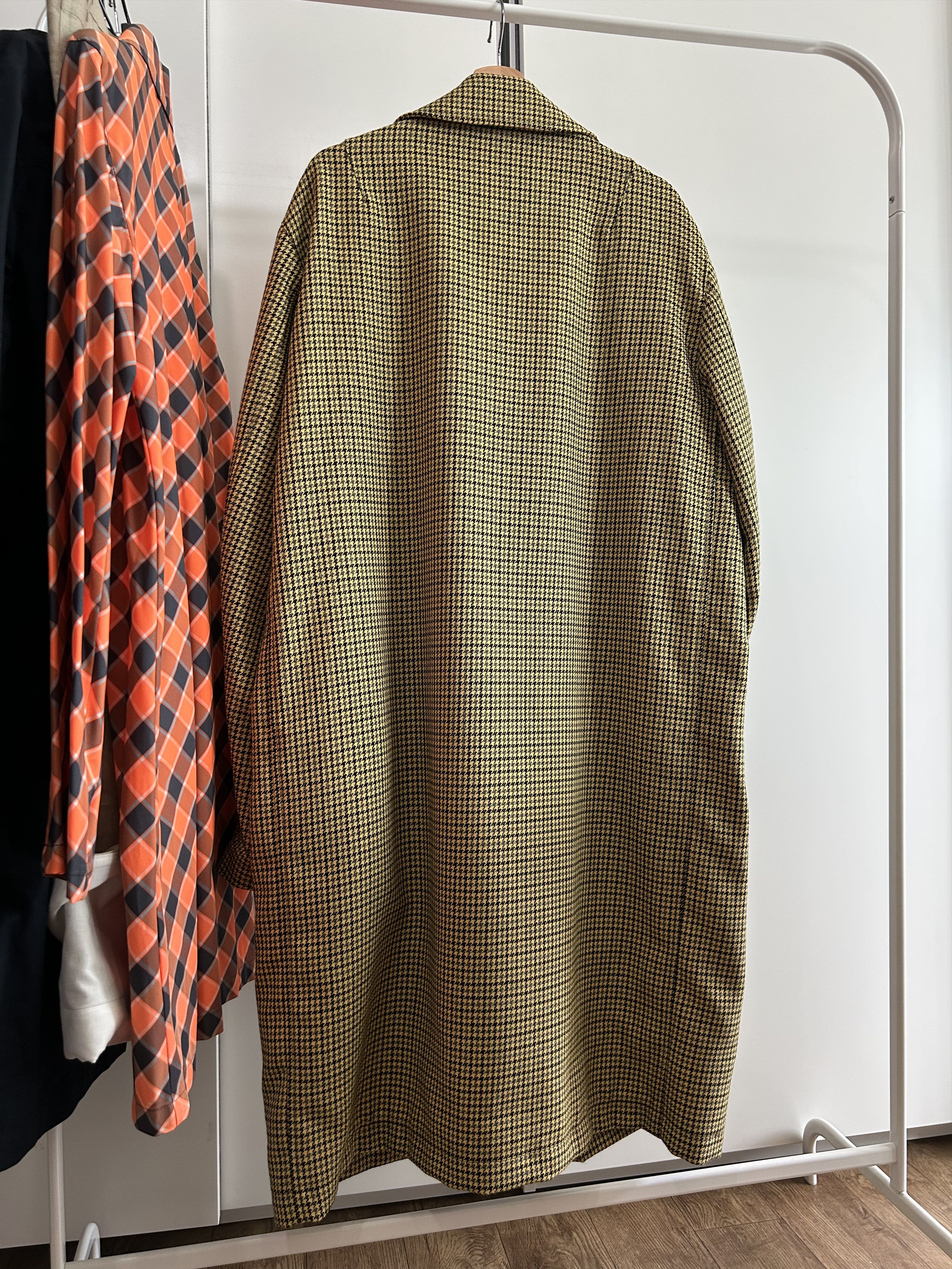 Raf Simons RAF SIMONS SS20 Houndstooth Lab Coat Size US L / EU 52-54 / 3 - 4 Thumbnail