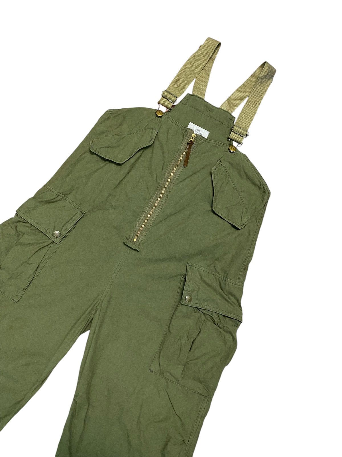 Japanese Brand × Vintage Rara vintage RNA-N produck overall cargo flare pant Size US 40 / EU 56 - 2 Thumbnail