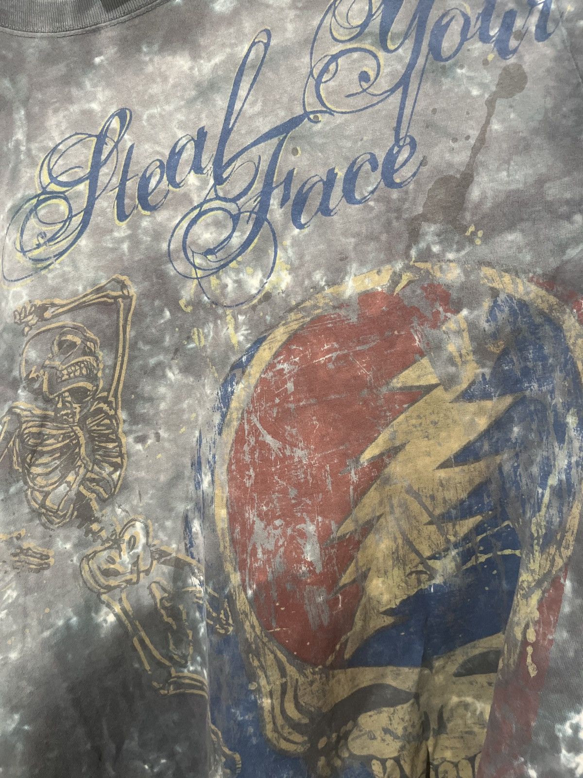 Grateful Dead Greatful Dead “Steal Your Face” Tie-dye Tee Size US L / EU 52-54 / 3 - 2 Thumbnail