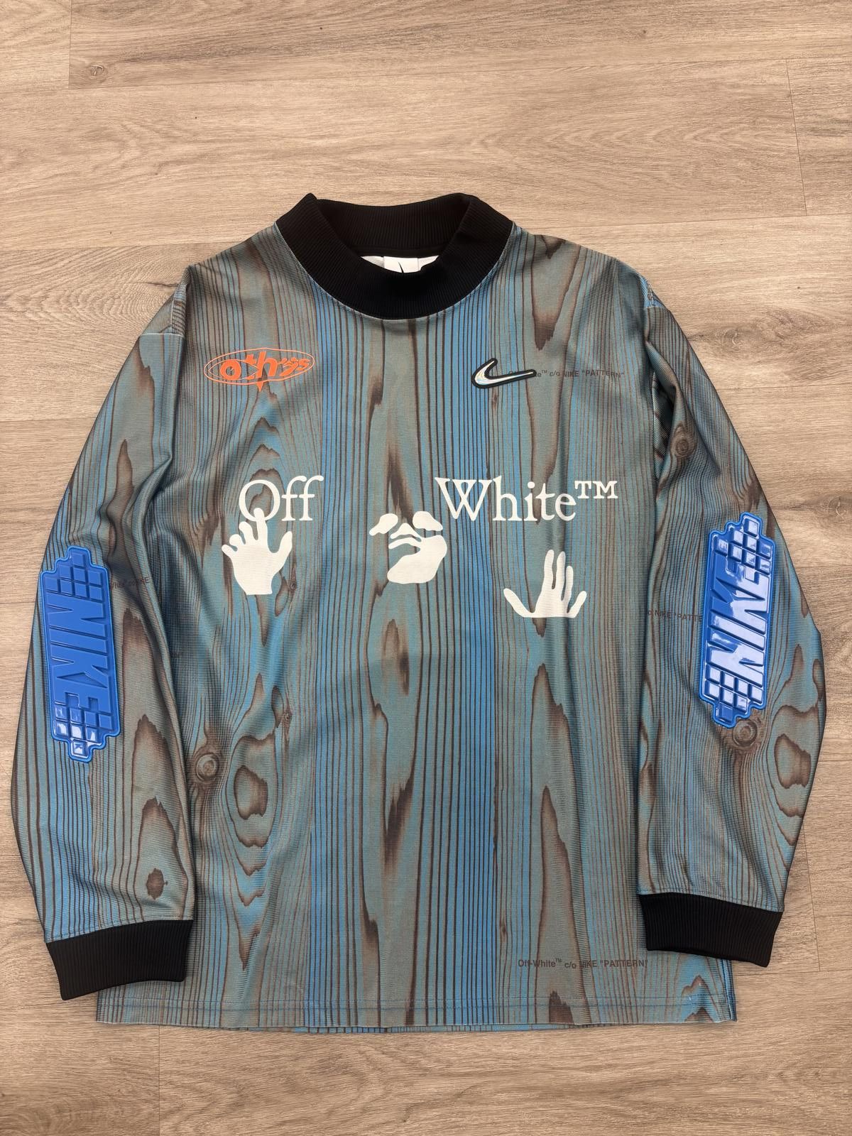 Off-White Nike x Off-White Imperial Blue Jersey Small Authentic Size US S / EU 44-46 / 1 - 1 Thumbnail