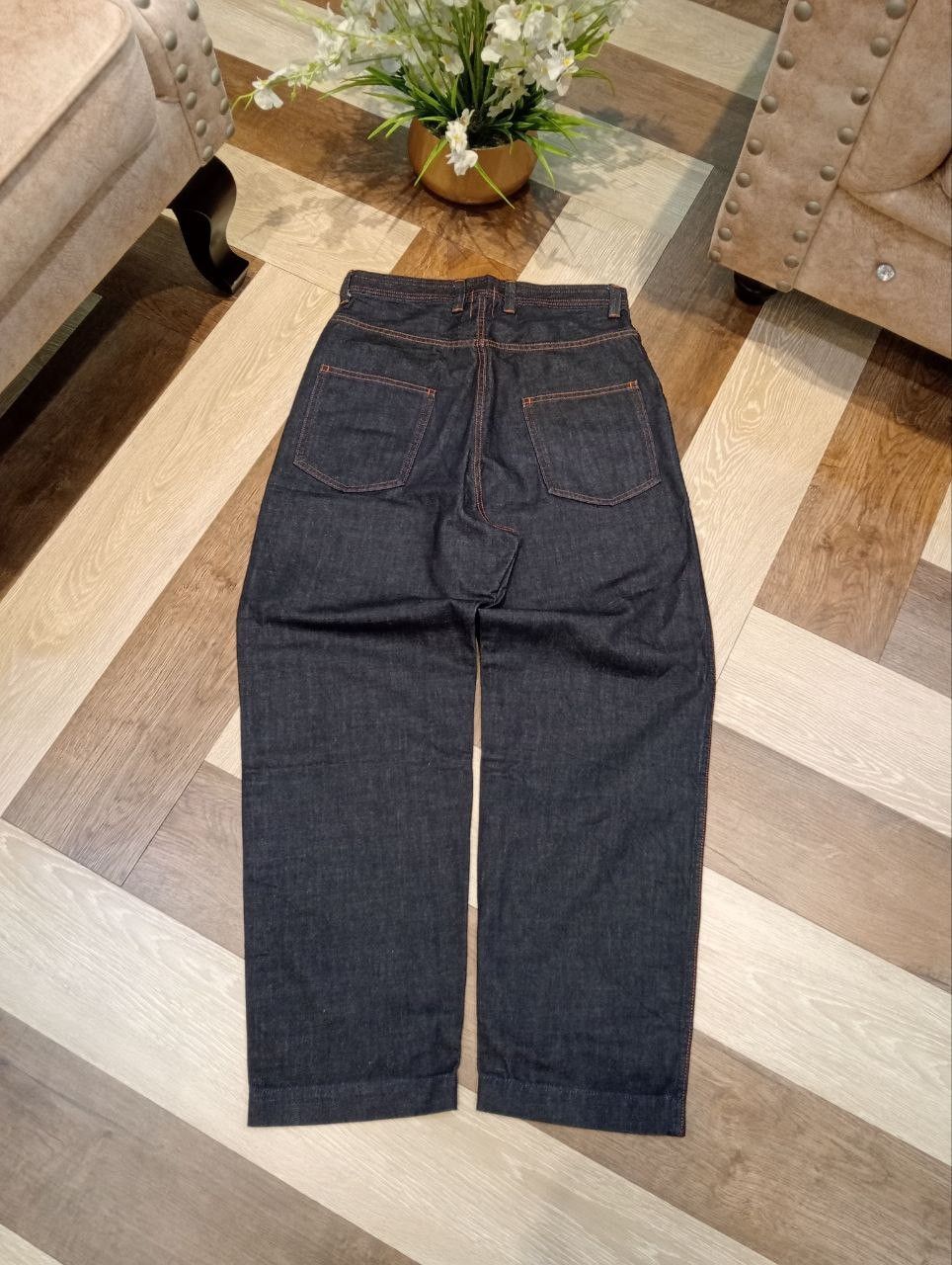 Hiroshi Kato KATO TOOL PROJECT JAPAN INDIGO DENIM PANTS Size US 29 - 7 Thumbnail