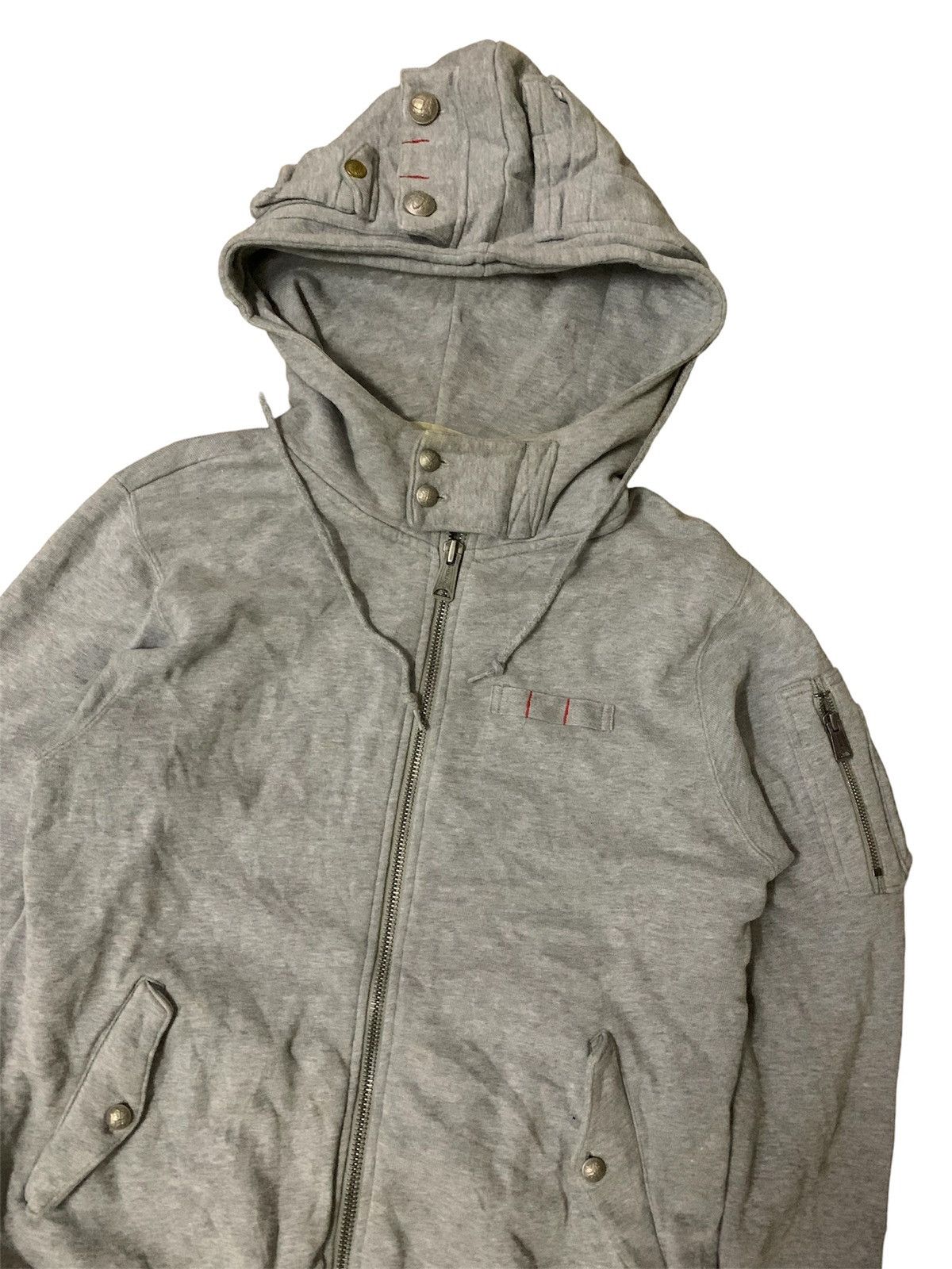 Beams Plus 💥Vtg Japanese Beams Tactical Zipper Hoodie Size US M / EU 48-50 / 2 - 2 Thumbnail