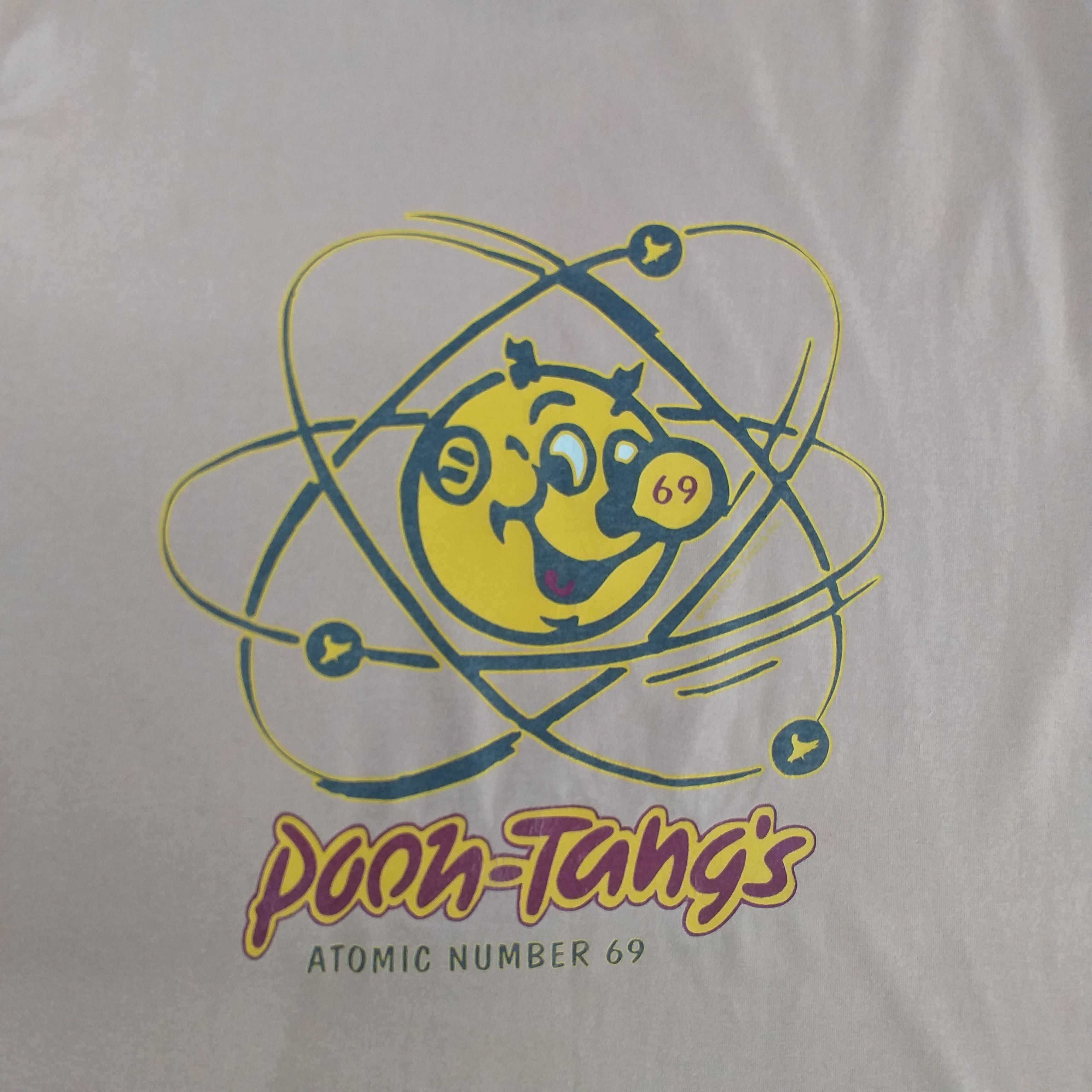 Vintage 90s Vintage Pooh Tangs Atomic Number 69 Tshirt -F016 Size US L / EU 52-54 / 3 - 4 Thumbnail