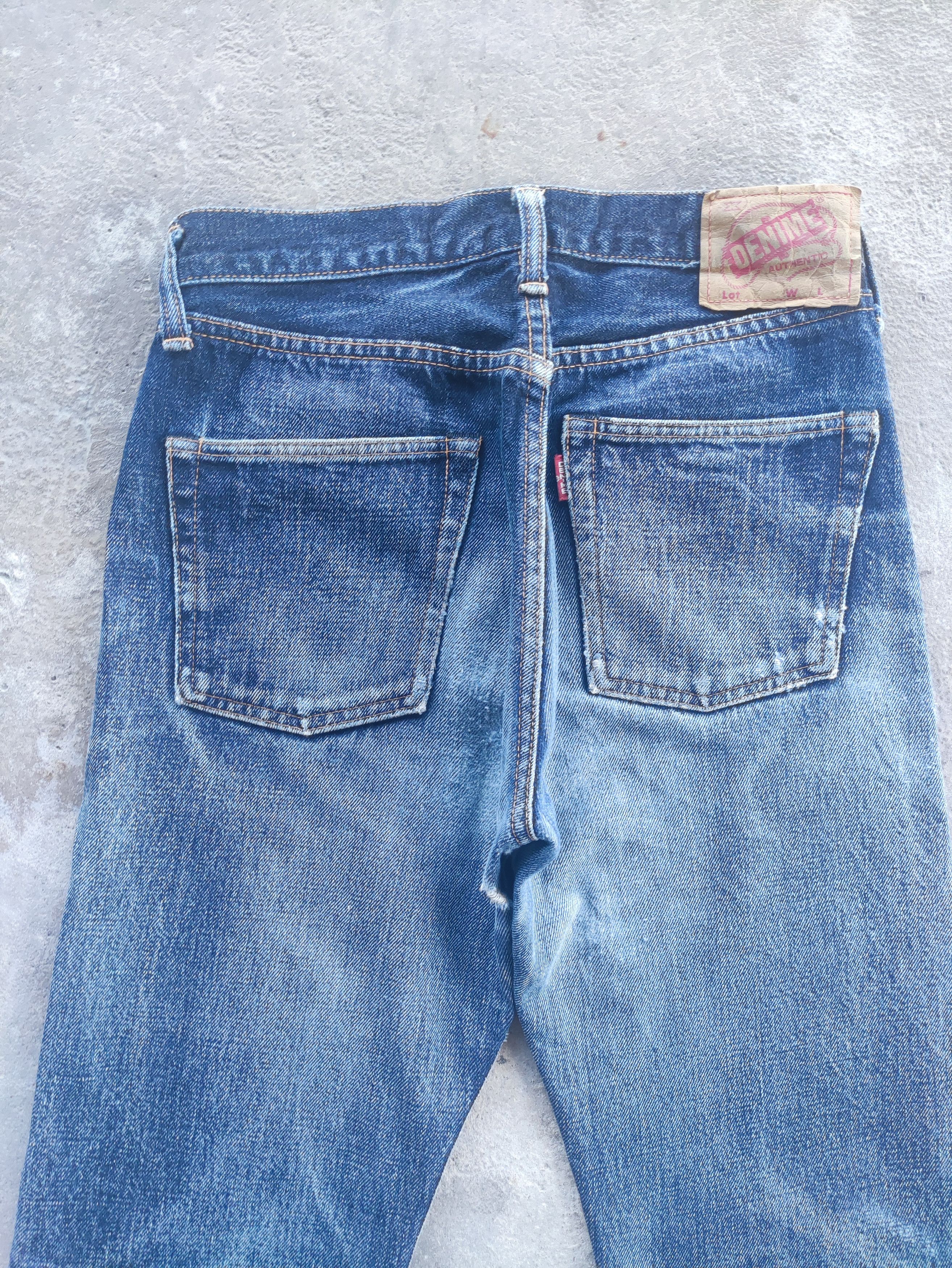 Japanese Brand Vintage Japanese Brand Button Distressed Faded Denim Pants Size US 28 / EU 44 - 8 Thumbnail