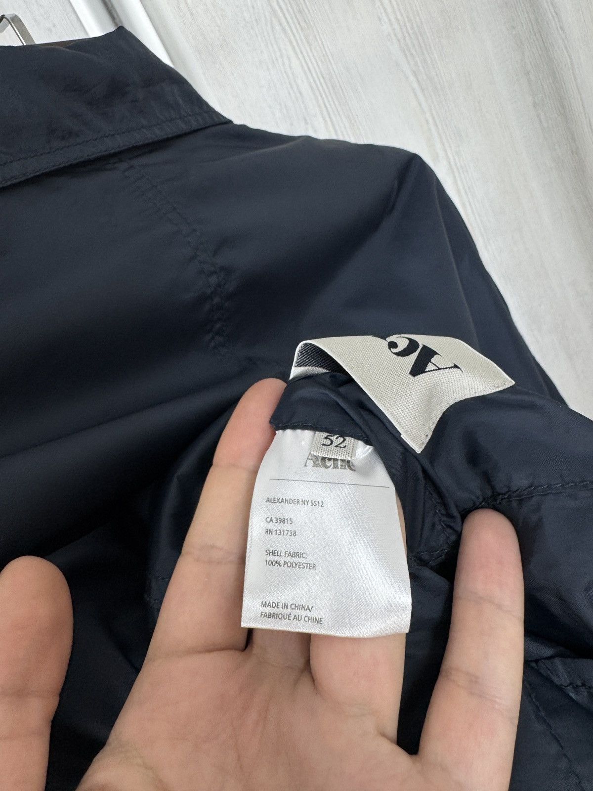 Acne Studios Acne Studios Alexander NY SS12 lightweight shimmer jacket Size US L / EU 52-54 / 3 - 11 Thumbnail