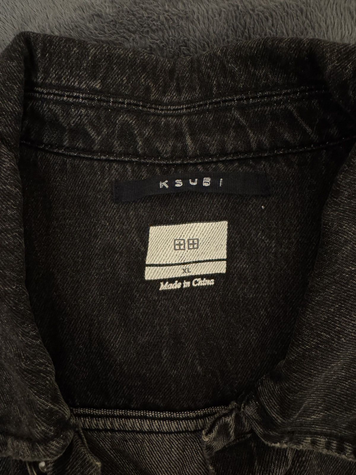 Ksubi Ksubi Black Denim Jacket Size US XL / EU 56 / 4 - 2 Thumbnail