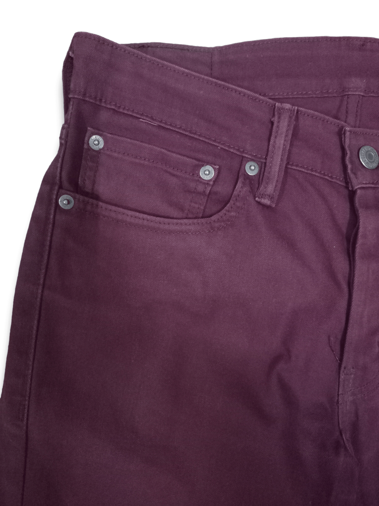 Levi's × Levi's Vintage Clothing Vintage Levis 511 Slim Style Maroon Denim Pants Size US 30 / EU 46 - 5 Thumbnail