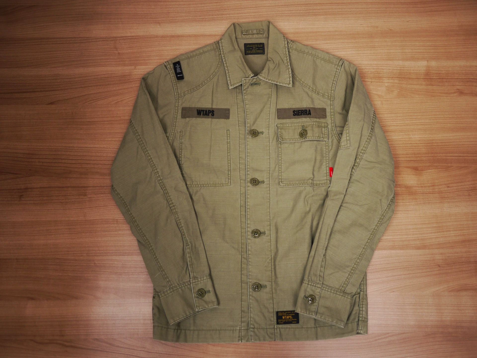 Wtaps Wtaps Juncle Shirt Olive S used no tags no pockets Size US S / EU 44-46 / 1 - 1 Thumbnail
