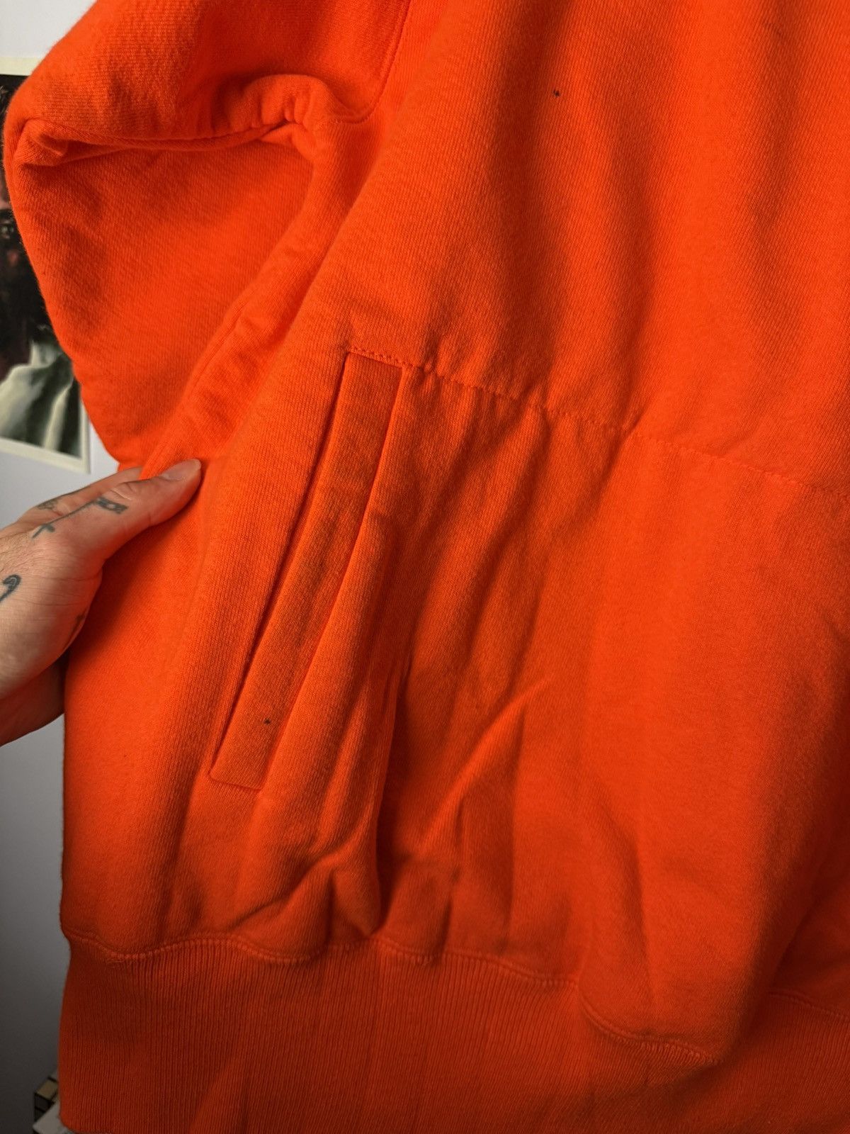 Camber Vintage Camber Hoodie Heavyweight Double Orange 1980s Size US XL / EU 56 / 4 - 6 Thumbnail