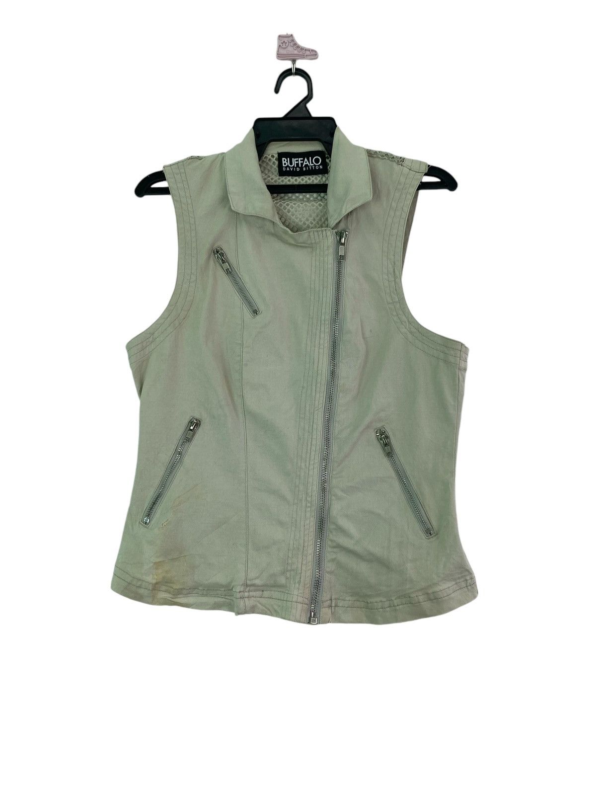 Buffalo David Bitton Buffalo David Bitton biker sleeveless jacket Size US M / EU 48-50 / 2 - 1 Thumbnail