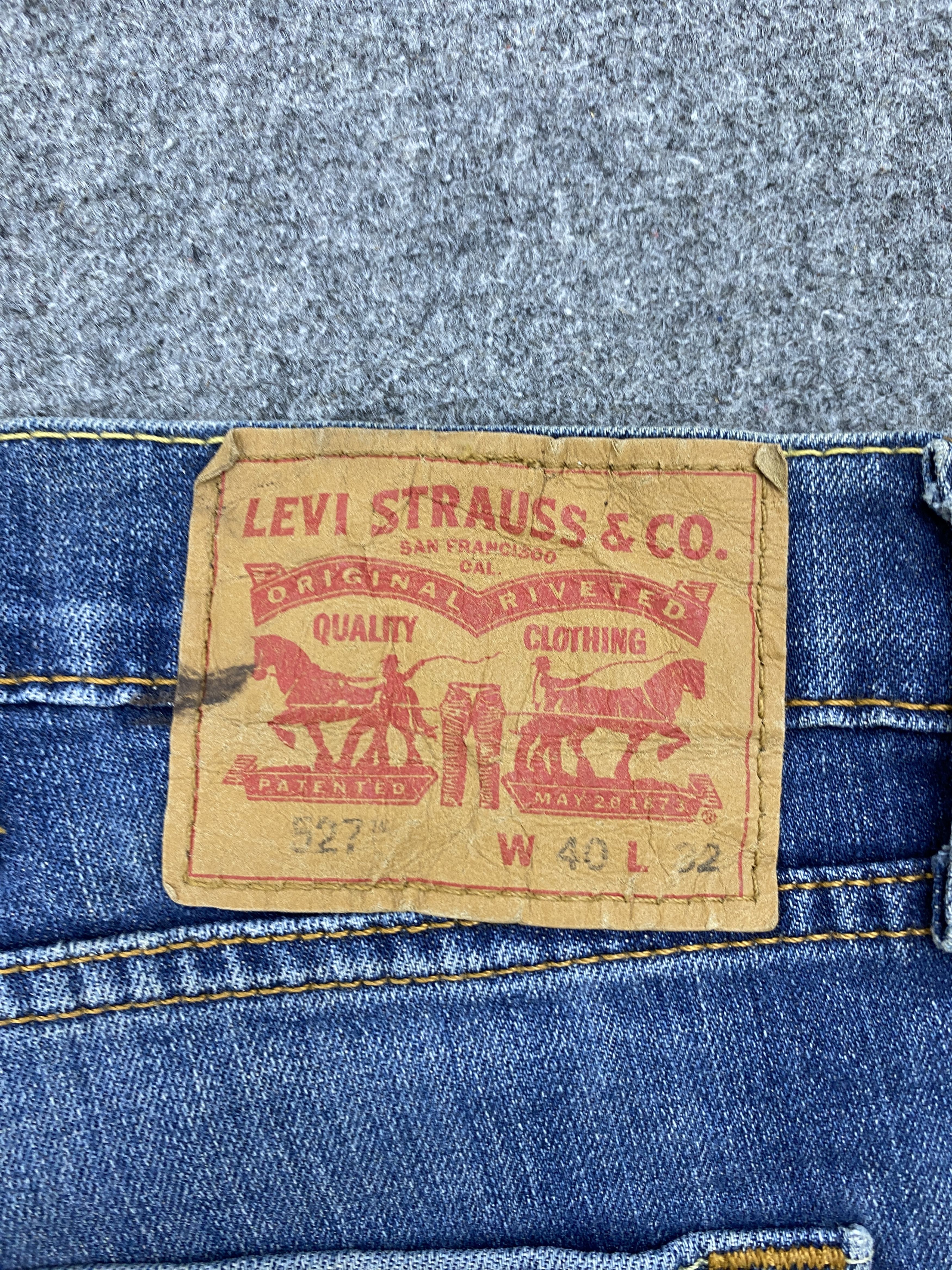 Levi's Vintage Levis 527 Flared Bootcut Faded Blue Jeans Size US 41 - 5 Thumbnail