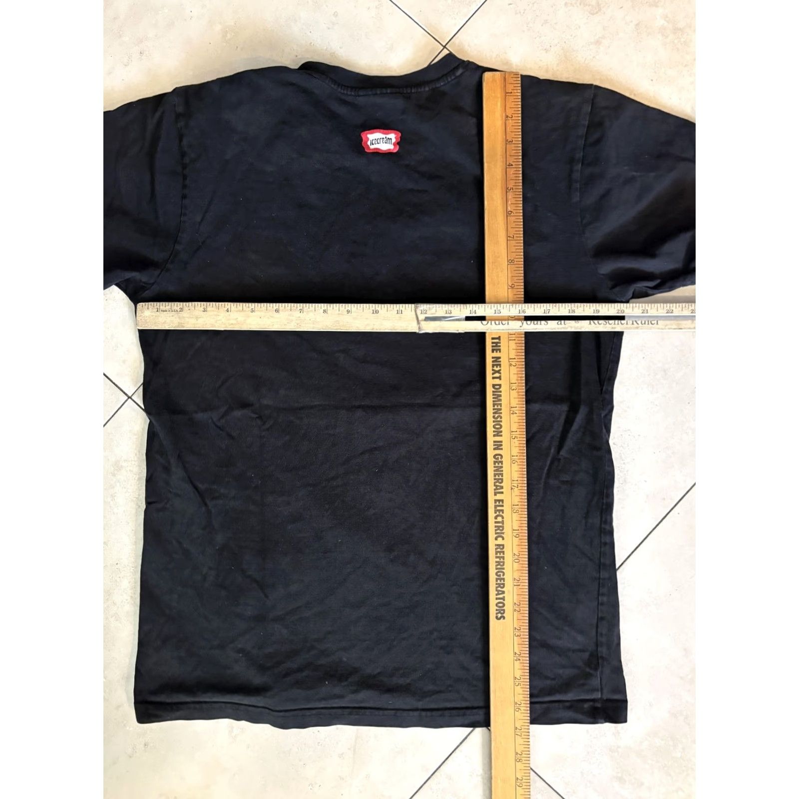 Vintage VINTAGE Icecream Shirt Mens M Black Graphic Cone Cherry Head Tee Skate Streetwear Size US M / EU 48-50 / 2 - 5 Thumbnail