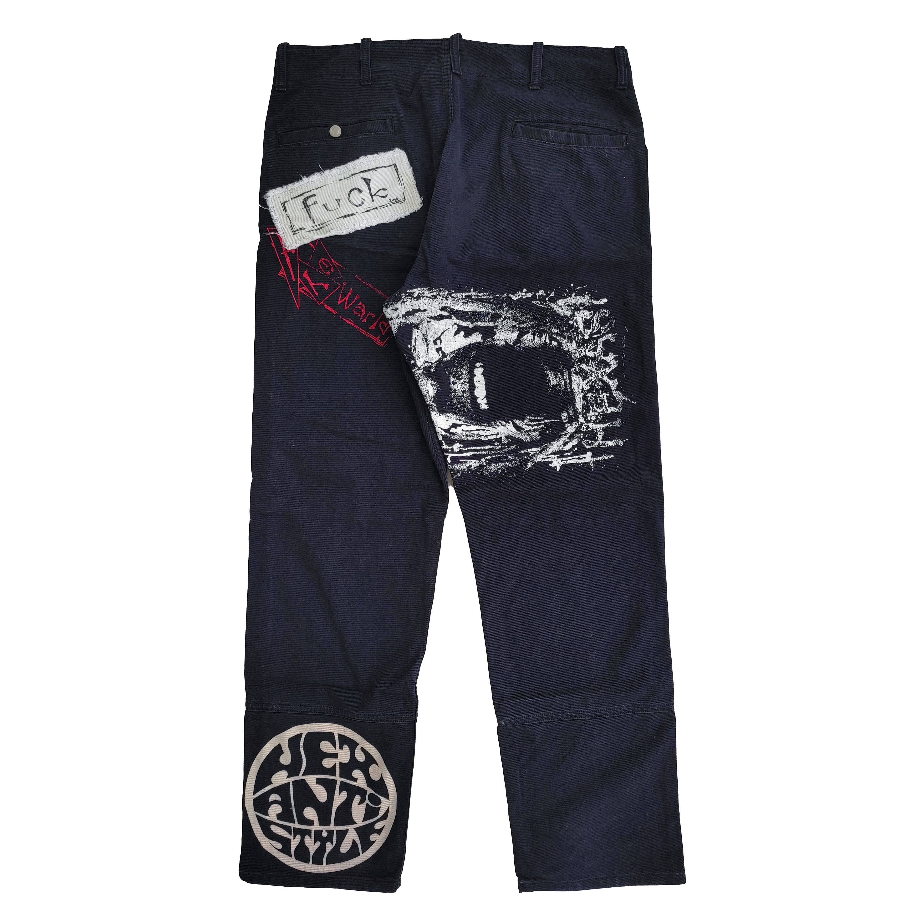 Hex Antistyle Hex Anti Style Art Jeans Size US 34 / EU 50 - 1 Thumbnail