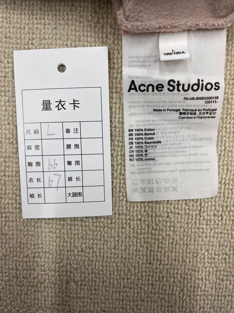 Acne Studios Acne Studios FW22 Face Faded Zip Hoodie Jacket 2504-Nextarr Size US L / EU 52-54 / 3 - 5 Thumbnail