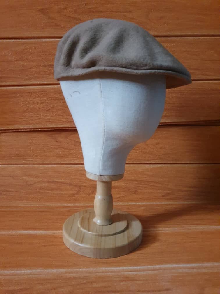 Kangol Kangol brown colour casual streetwear wear baretta hat Size ONE SIZE - 8 Thumbnail