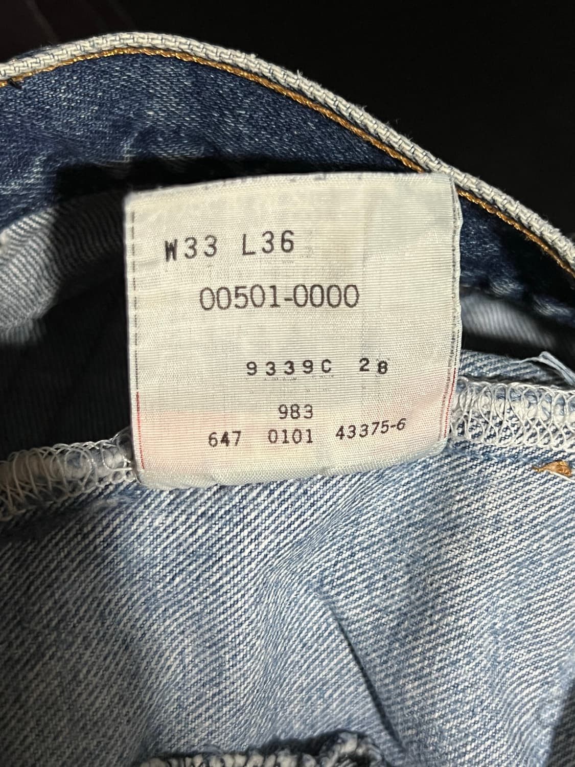 Levi's Levi's Remake Two-Tone Jeans Size US 30 / EU 46 - 7 Thumbnail