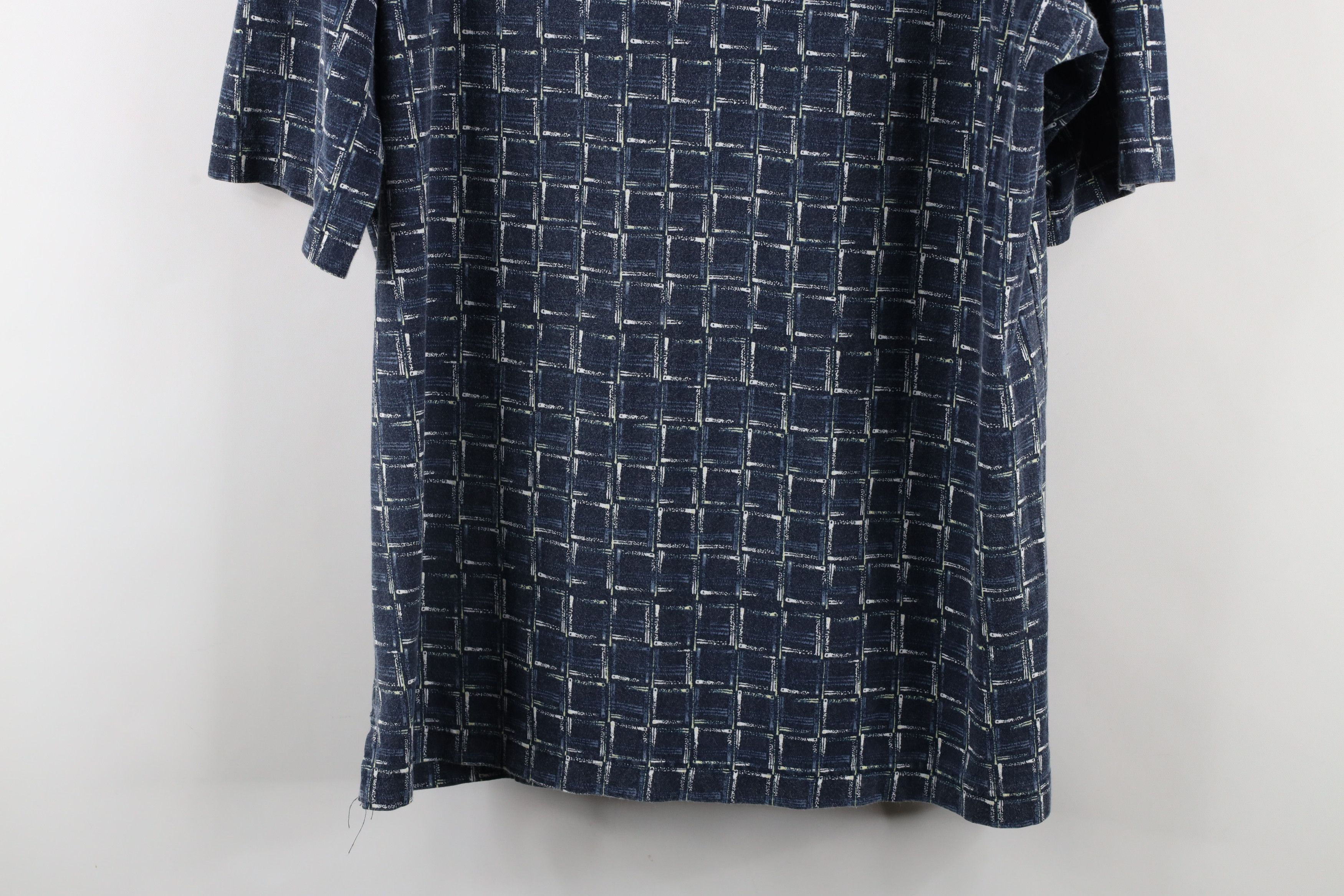 Vintage Vintage 90s Streetwear Checkered Collared Golf Polo Shirt Size US M / EU 48-50 / 2 - 8 Thumbnail