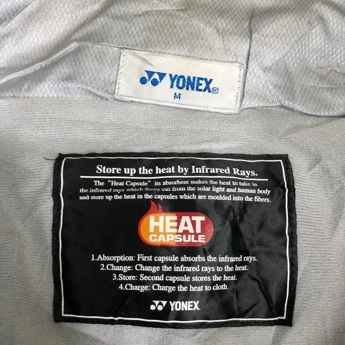 Japanese Brand Vtg 90’ YONEX HEAT CAPSULE Tennis Windbreaker Jacket Size US M / EU 48-50 / 2 - 7 Thumbnail