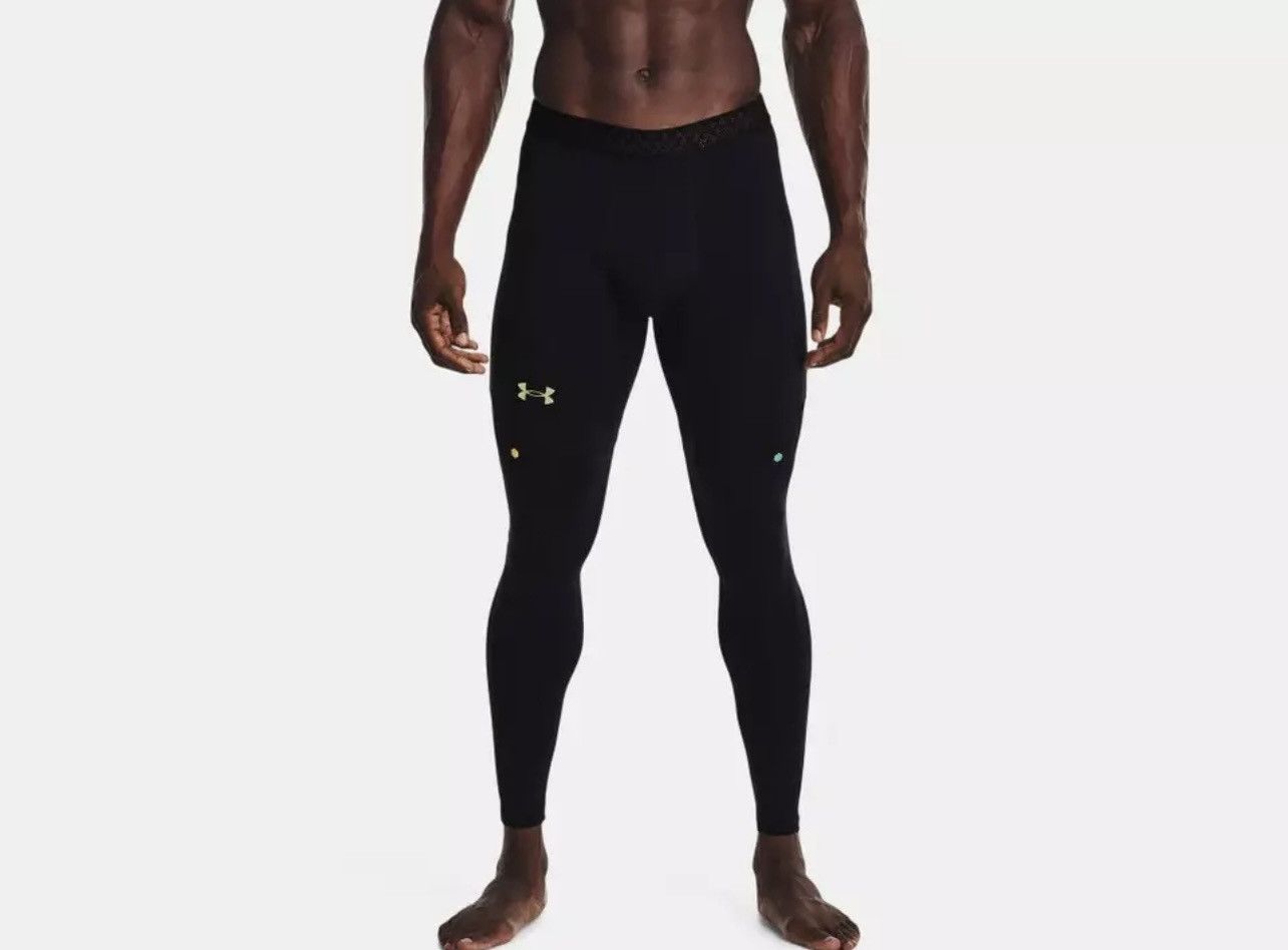 Under Armour Under Armour HeatGear UA RUSH SmartForm Leggings Black Size US 32 / EU 48 - 3 Thumbnail