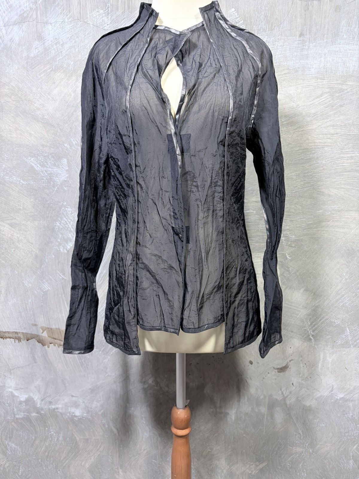 Hiroko Koshino Homme Y2K Hiroko Bis Women Tops Size M / US 6-8 / IT 42-44 - 3 Thumbnail