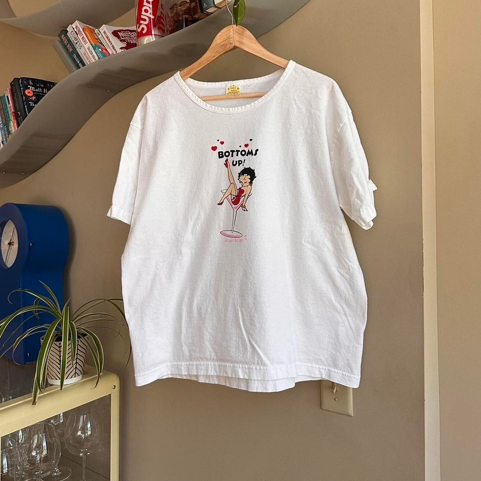 Cartoon Network × Vintage Vintage Betty Boop Martini Shirt Size US L / EU 52-54 / 3 - 1 Thumbnail