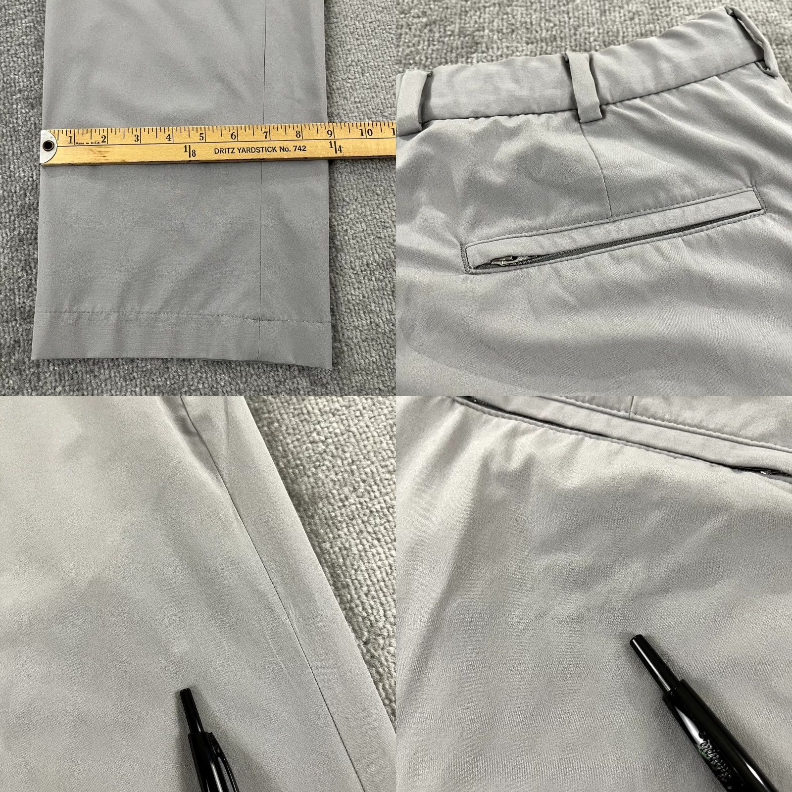 Brooks Brothers BROOKS BROTHERS Pants Mens 38x32 Gray Golf 5-Pocket Performance Stretch Casual Size US 38 / EU 54 - 8 Thumbnail