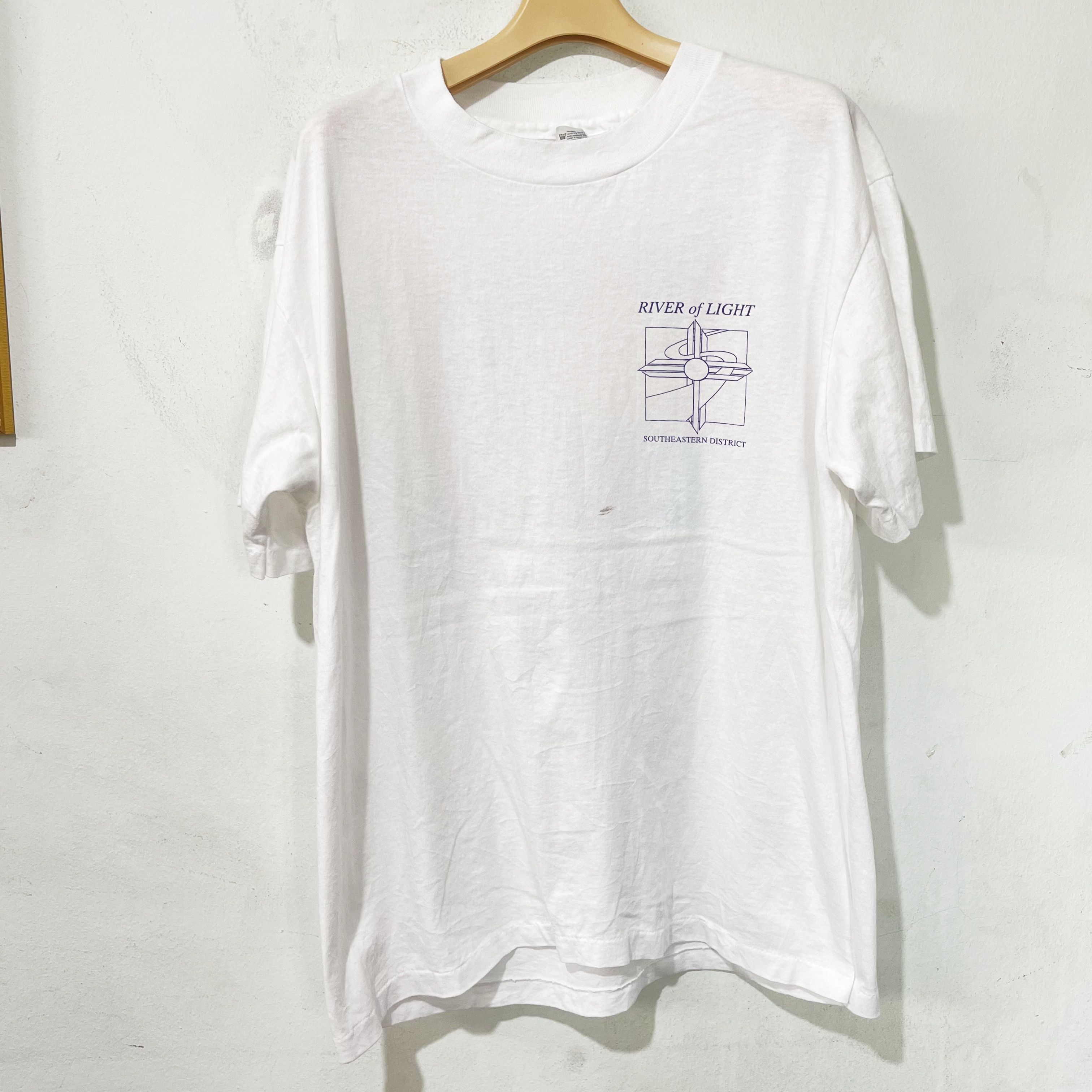Vintage Vintage 1995 River of Light San Antonio T-Shirt Size US L / EU 52-54 / 3 - 3 Thumbnail
