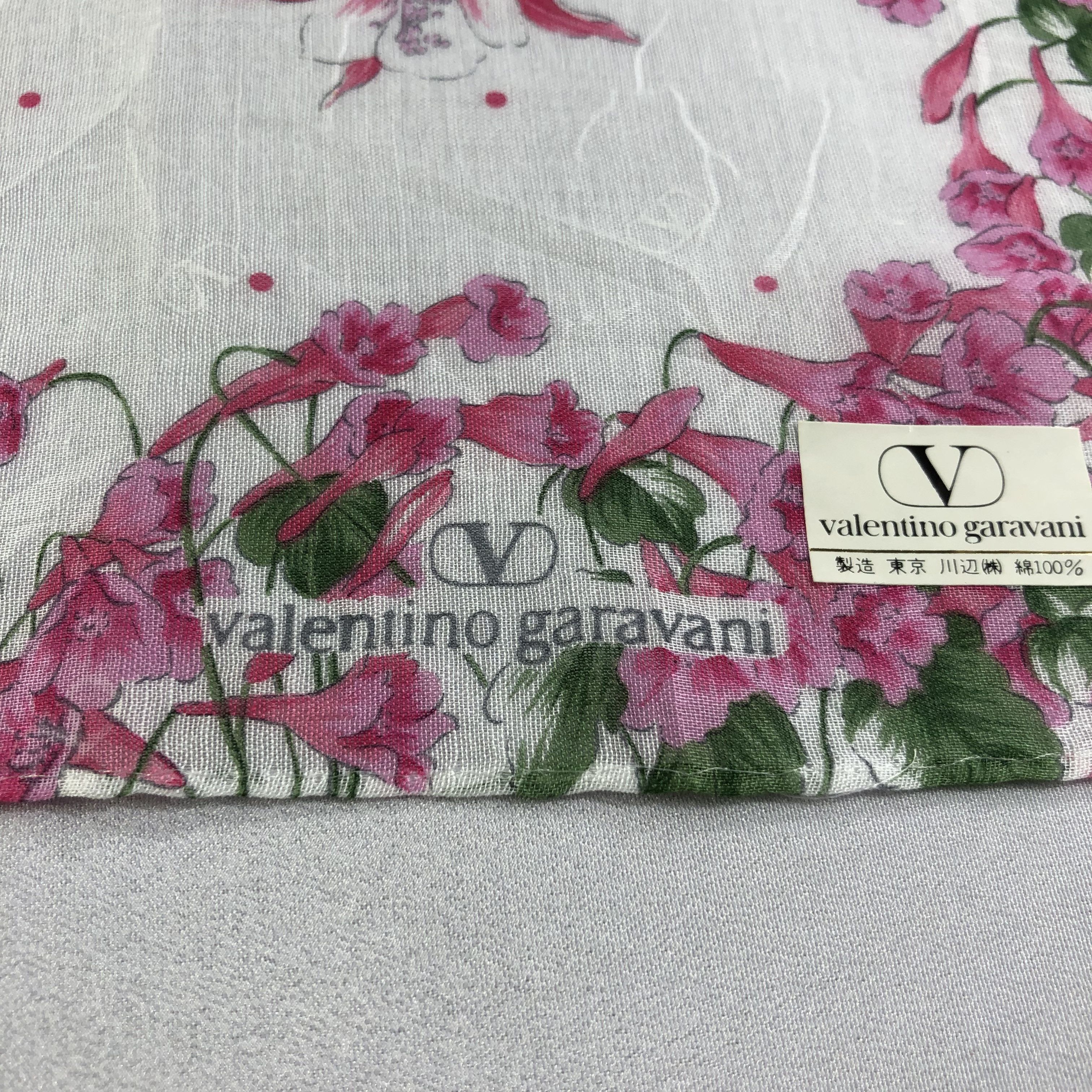 Vintage Valentino Garavani Handkerchief Neckerchief Bandana H1736 Size ONE SIZE - 4 Thumbnail