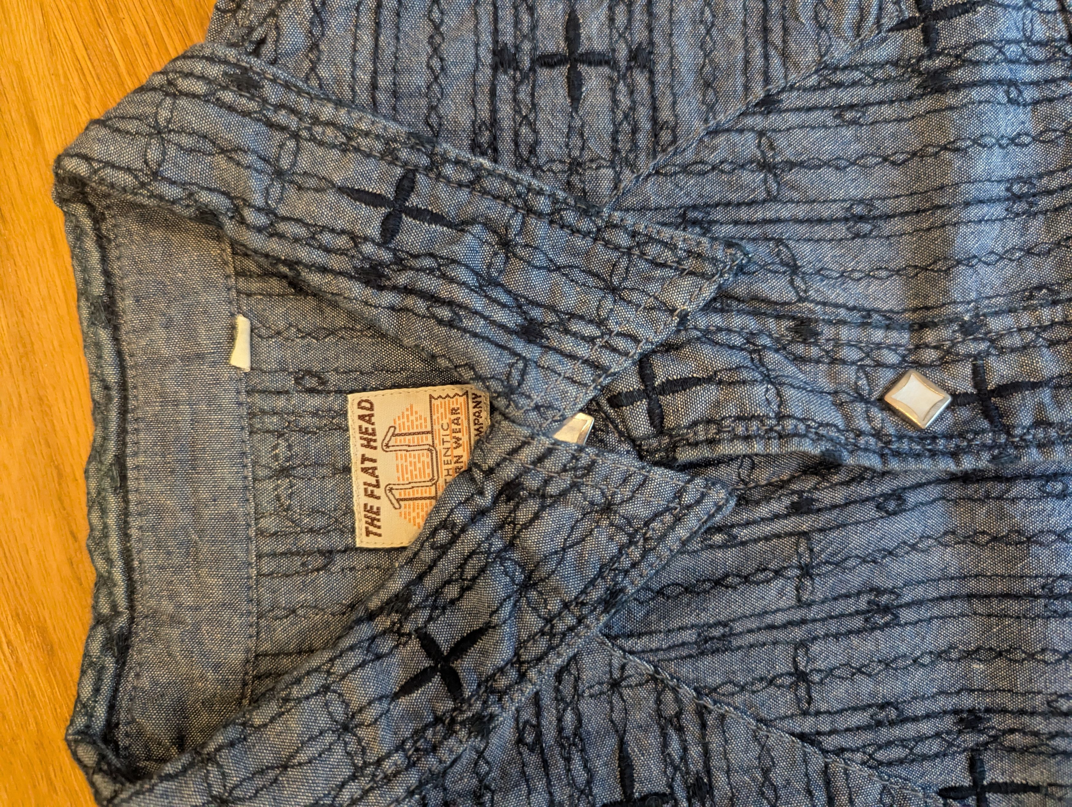 The Flat Head Flat Head Patterned/Embroidered Western Shirt Size US S / EU 44-46 / 1 - 2 Thumbnail