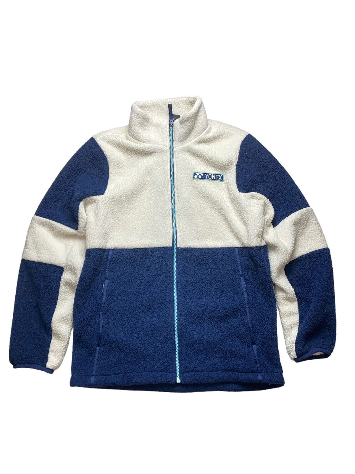 Japanese Brand × Vintage YONEX Fleece Jacket Size US L / EU 52-54 / 3 - 1 Thumbnail