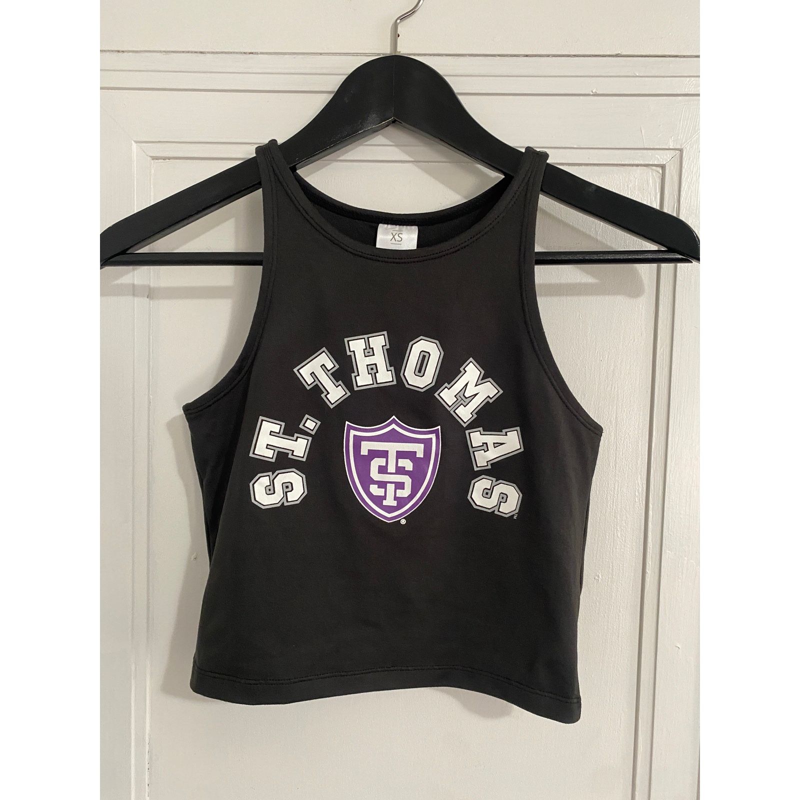 NCAA NWT University of St. Thomas Tommies Cropped Tank Top Sz XS Size XS / US 0-2 / IT 36-38 - 1 Thumbnail