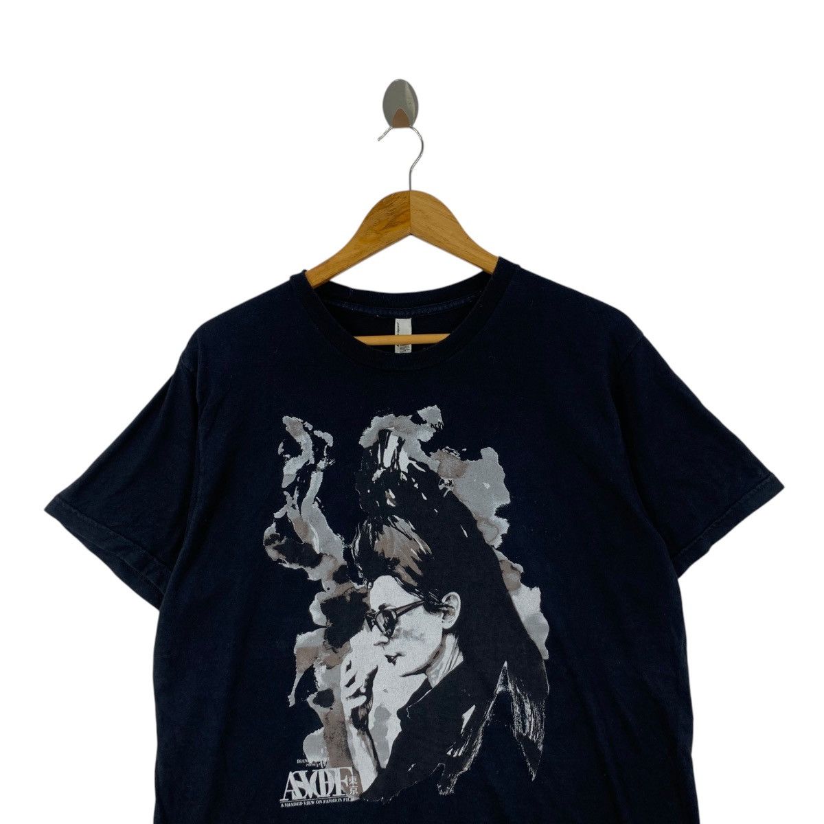 Vintage ASVOFF DIANE PERNET Shaded View Fashion Tokyo Tee Shirt Size L / US 10 / IT 46 - 2 Thumbnail