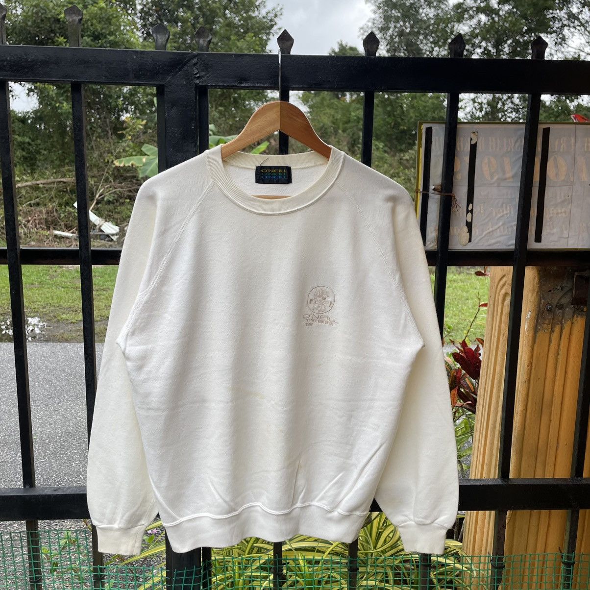 O'Neill 🔥Vintage 90s Oneill Small Logo Crewneck Raglan Sweatshirts Size US M / EU 48-50 / 2 - 1 Thumbnail