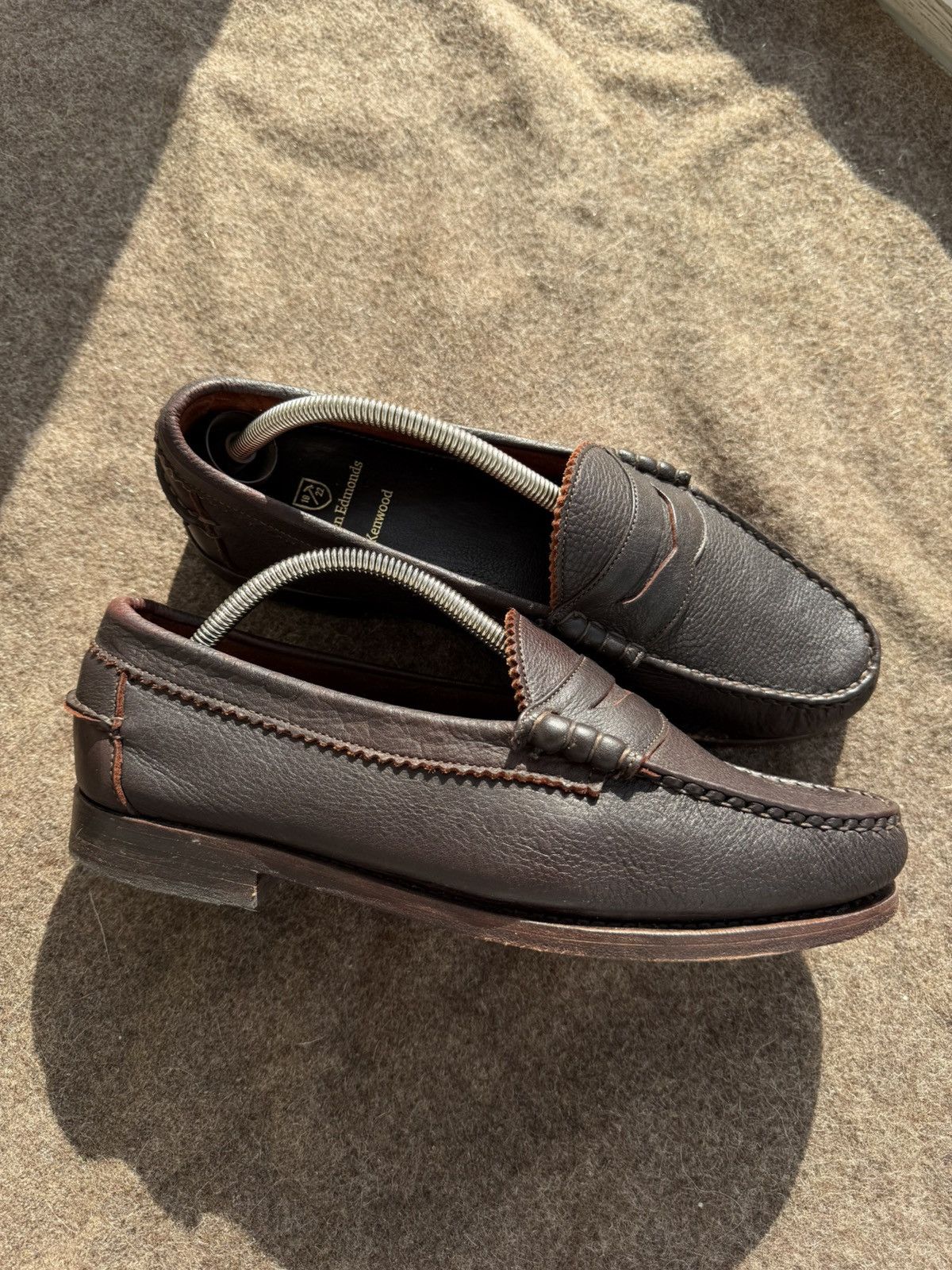Allen Edmonds Allen Edmonds Leather Loafers Size US 10.5 / EU 43-44 - 1 Thumbnail