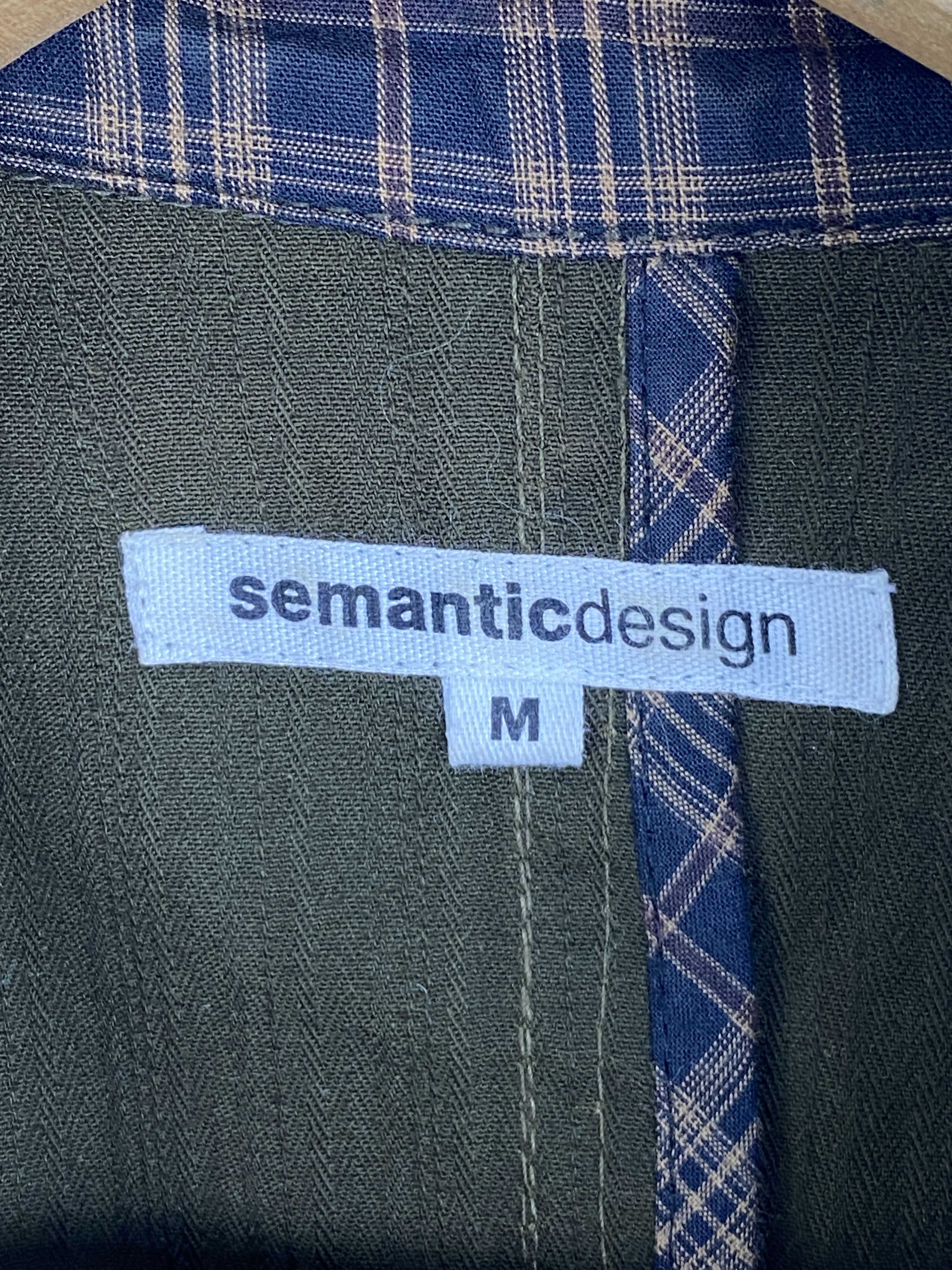 semanticdesign Vintage Semantic Design Avant Garde Light Jacket MJ0052 Size US M / EU 48-50 / 2 - 5 Thumbnail