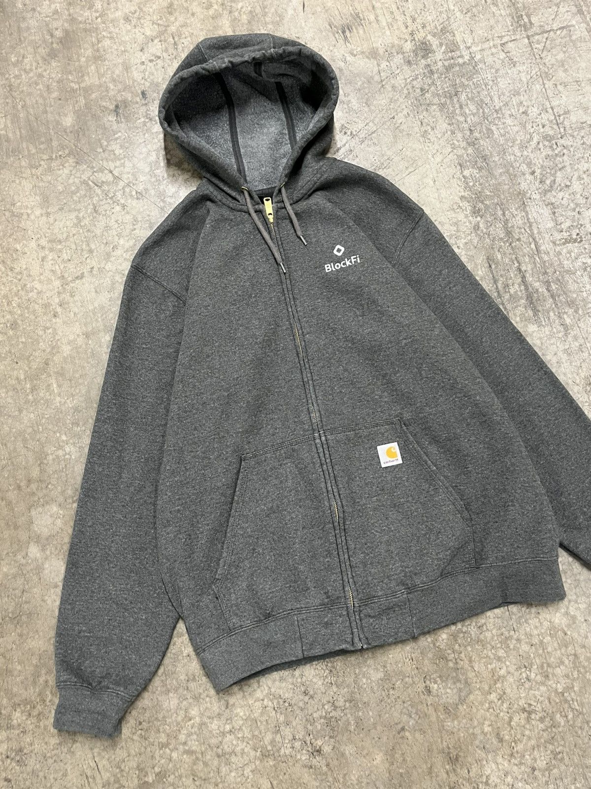 Carhartt × Vintage Carhartt zip up hoodie vintage streetwear hype rare skater Size US L / EU 52-54 / 3 - 3 Thumbnail