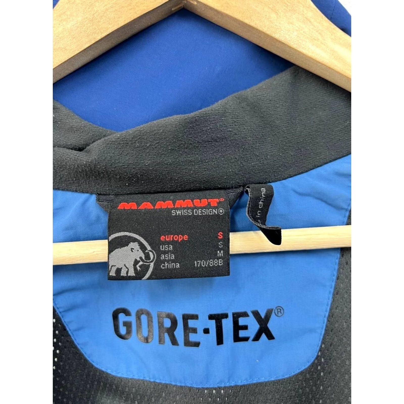 Mammut Mammut Trovat Gore-tex Jacket Mens S Blue Waterproof Jacket Size US S / EU 44-46 / 1 - 4 Thumbnail