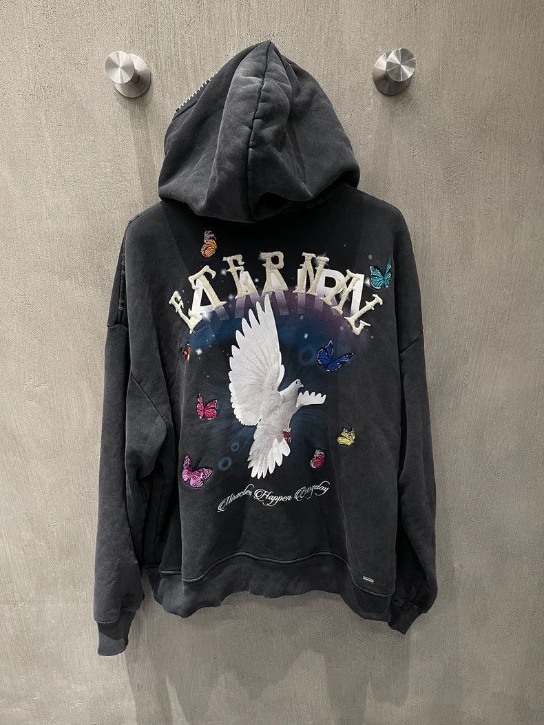 Amiri Amiri makes old peace dove sweater hoodie-2506 Size US M / EU 48-50 / 2 - 3 Thumbnail
