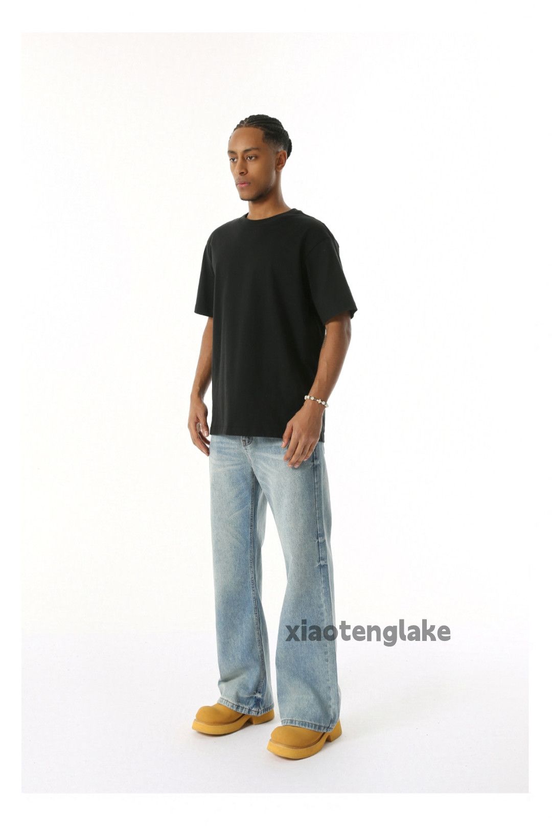 Jean xz vintage washed faded cleanfit yuppie bootcut jeans Size US 33 - 7 Thumbnail