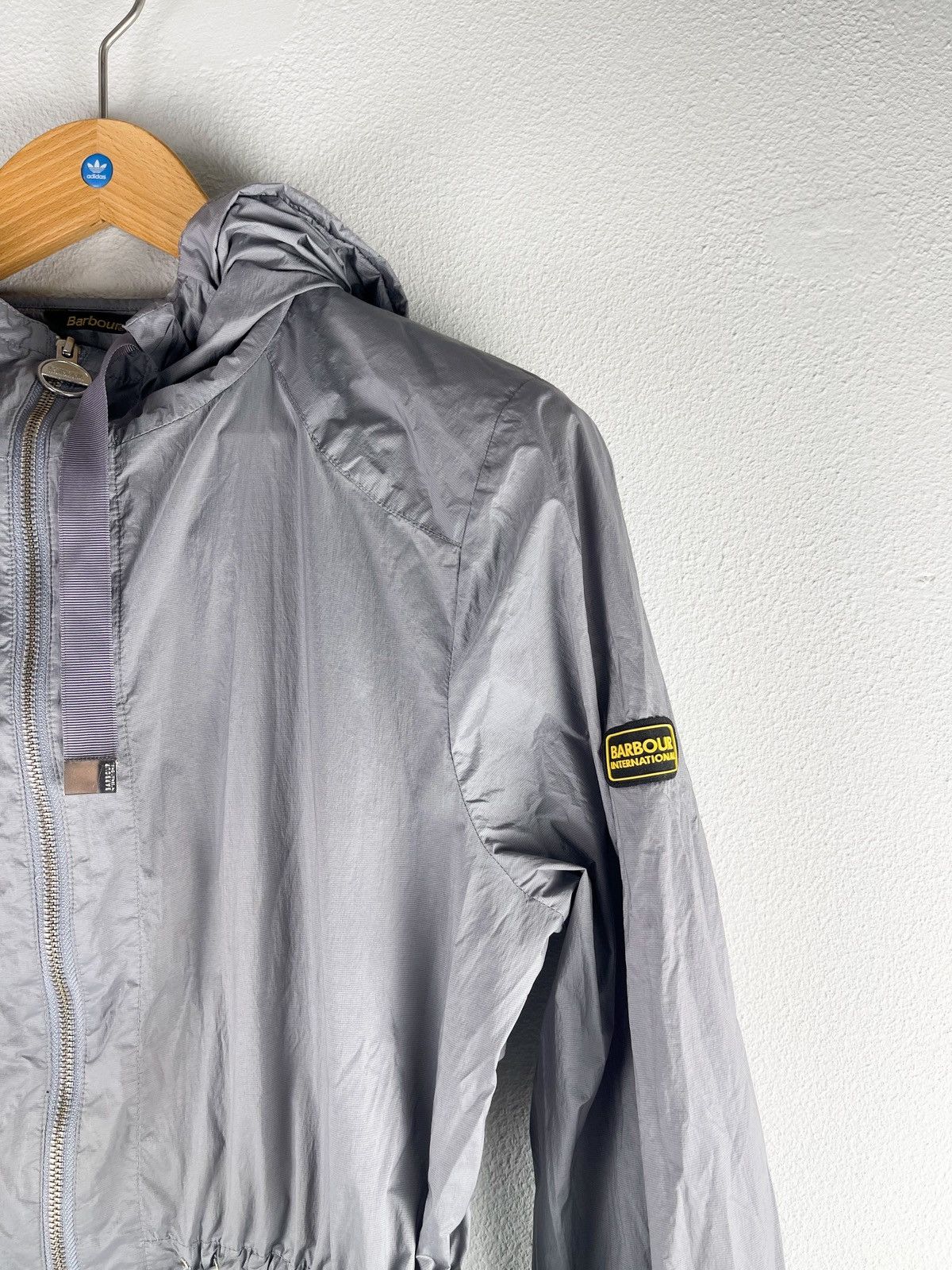 Barbour Barbour Southcliff Raincoat Jacket Platinum Gray Womens Size XXL / US 16-18 / IT 52-54 - 7 Thumbnail
