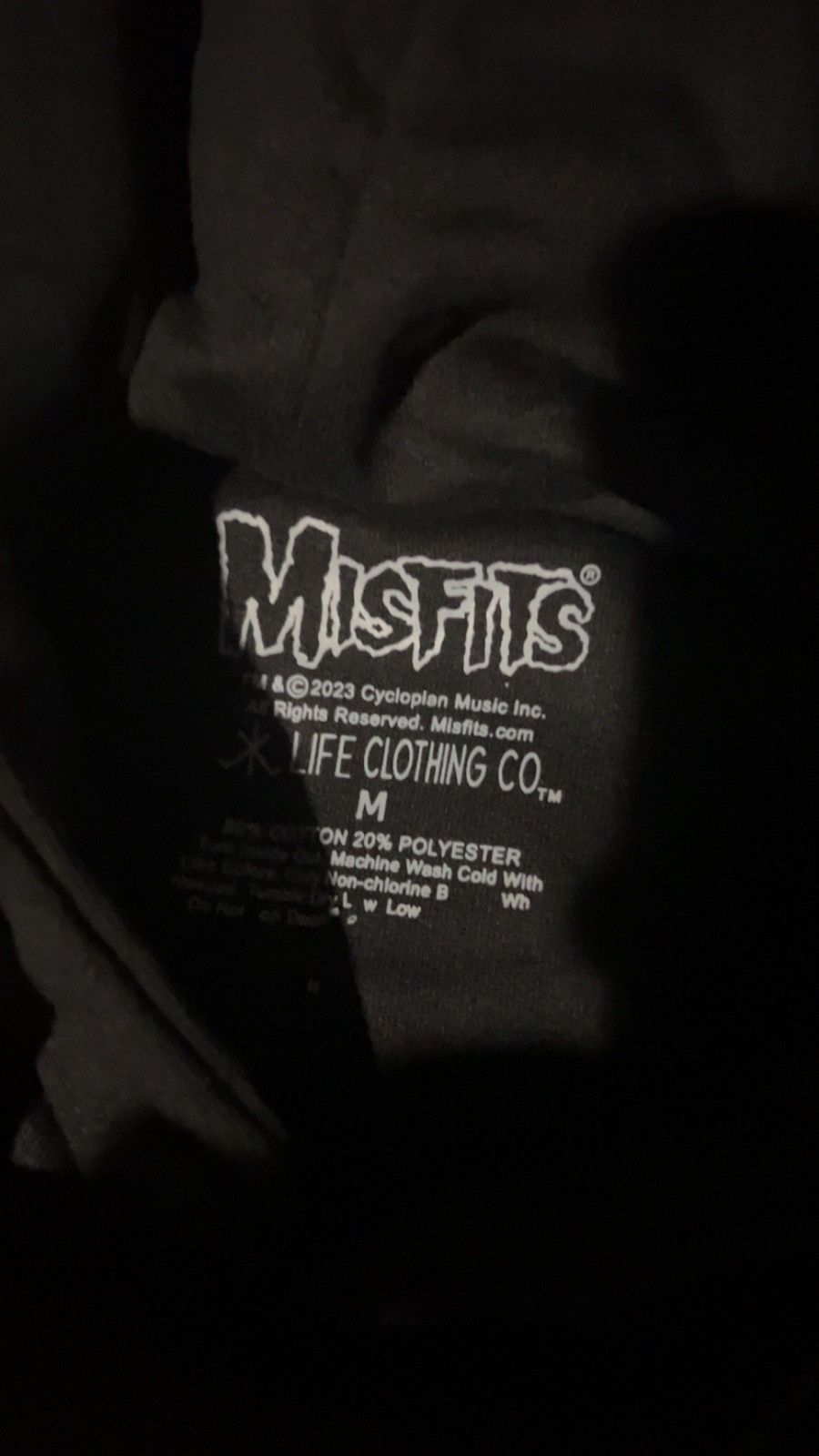Misfits EMBROIDERED MISFITS HOODIE Size US M / EU 48-50 / 2 - 3 Thumbnail