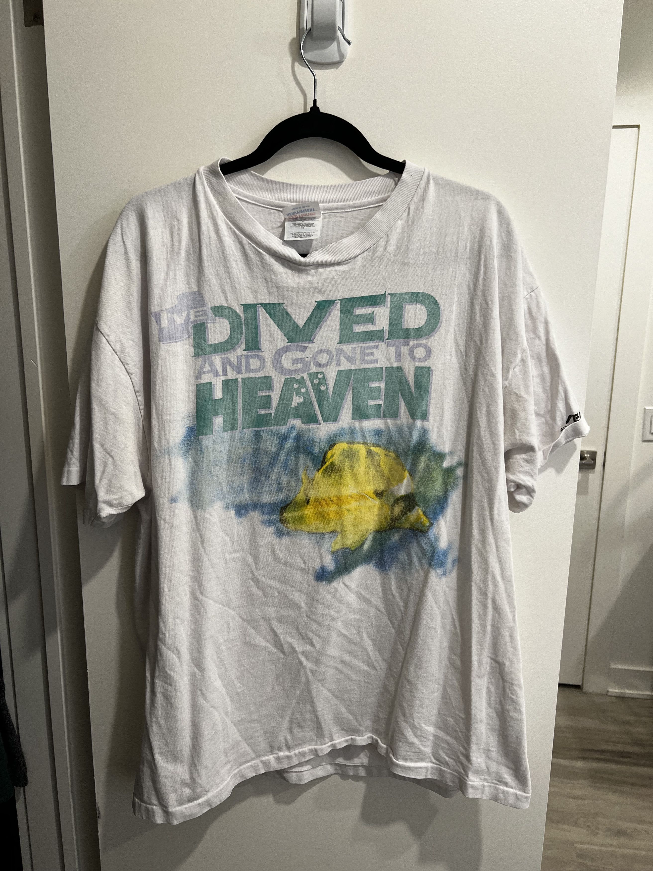 Vintage Vintage Fish Tee Size US XL / EU 56 / 4 - 1 Thumbnail