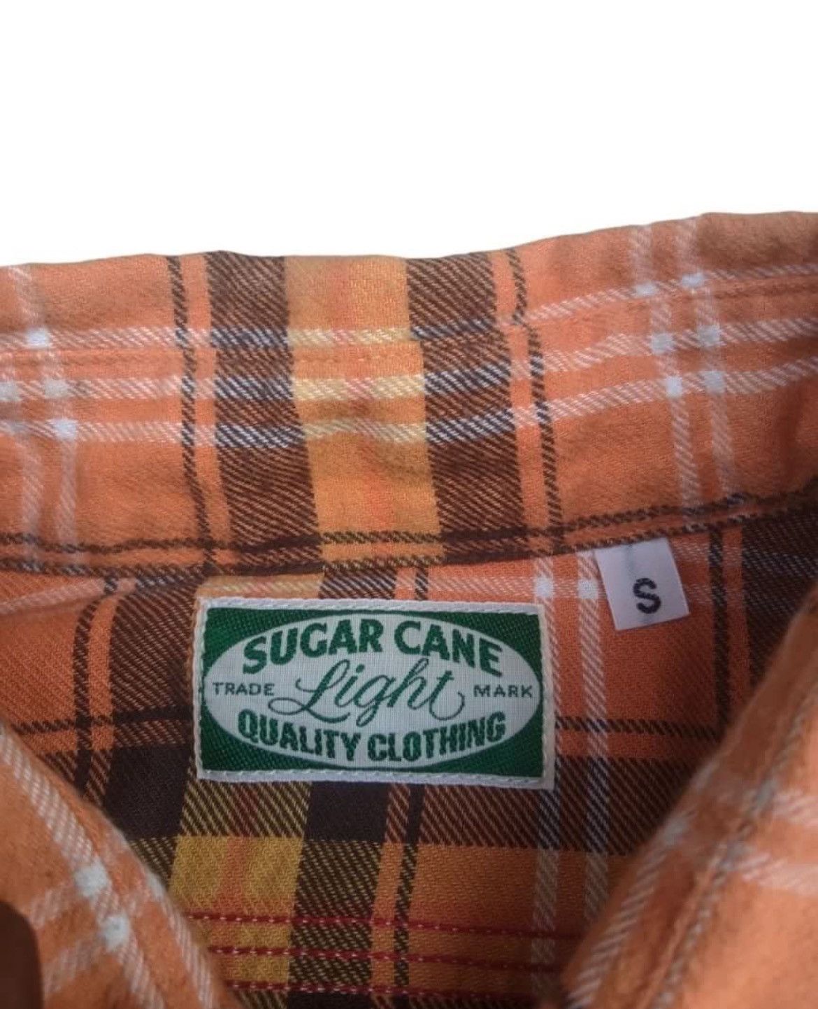 Sugar Cane × Toyo Enterprises Sugarcane Flannel Plaid Shirt Size US S / EU 44-46 / 1 - 3 Thumbnail