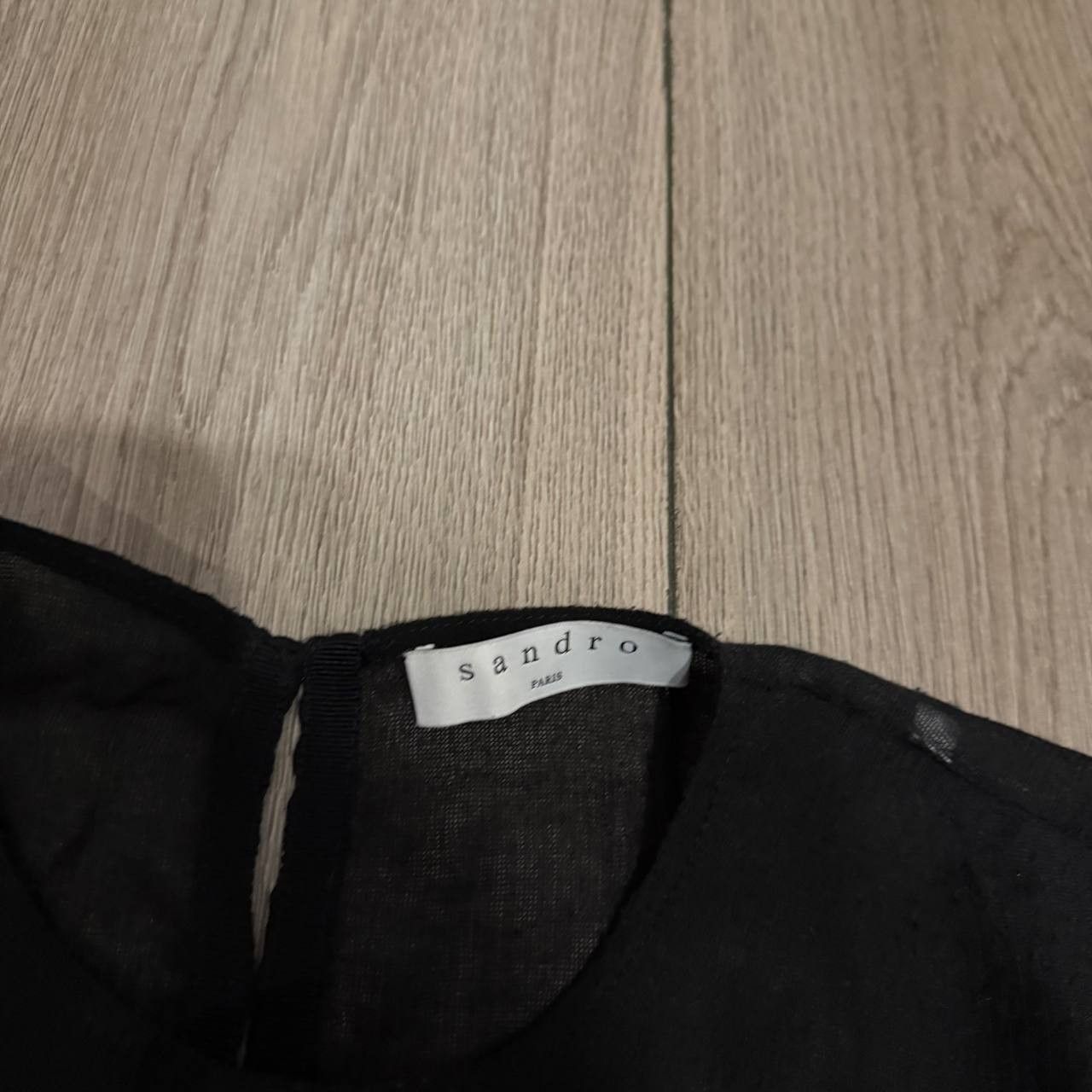 Sandro sandro paris women dress size 1 black Size S / US 4 / IT 40 - 5 Thumbnail