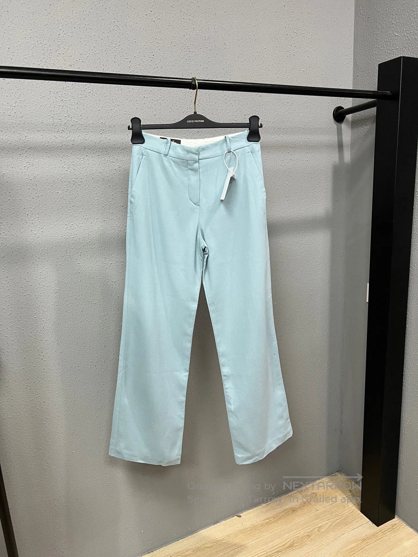 Loro Piana Loro Piana Light Blue Tailored Pants. Size US 38 / EU 54 - 1 Thumbnail