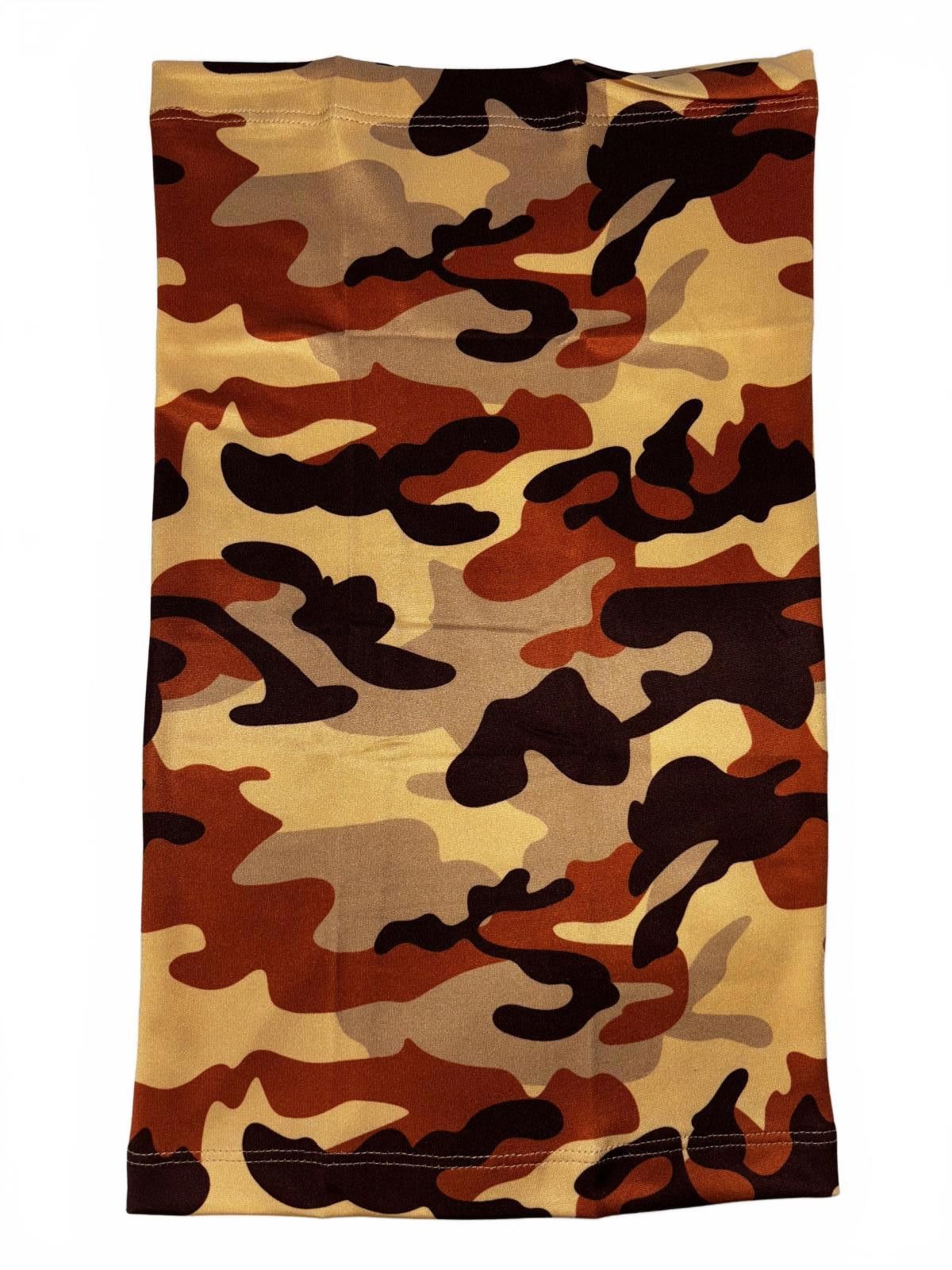Designer Camouflage Neck Gaiter - Versatile & Comfortable Size ONE SIZE - 4 Thumbnail